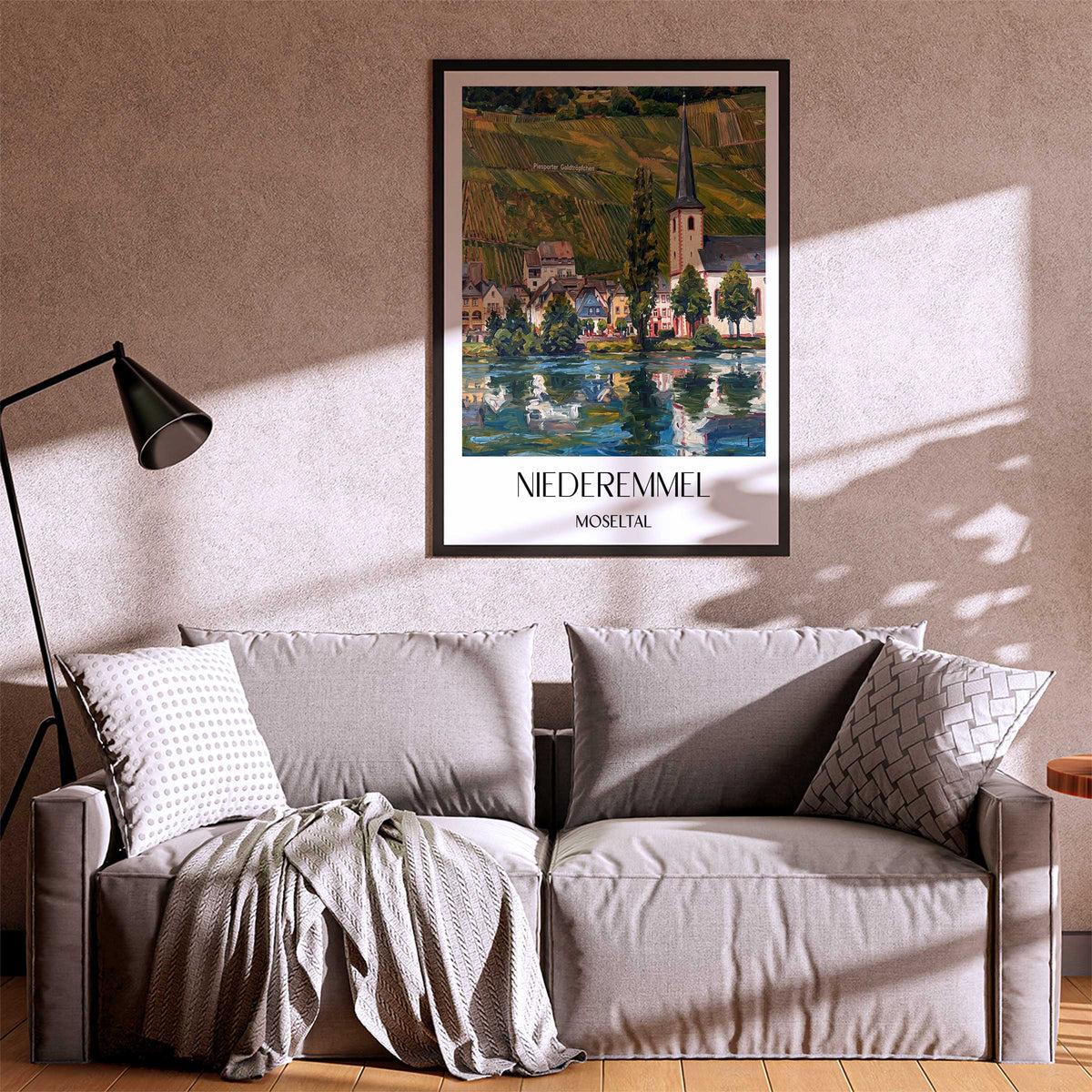 niederemmel-moseltal-deutschland-poster-oil-painting-oelgemaelde