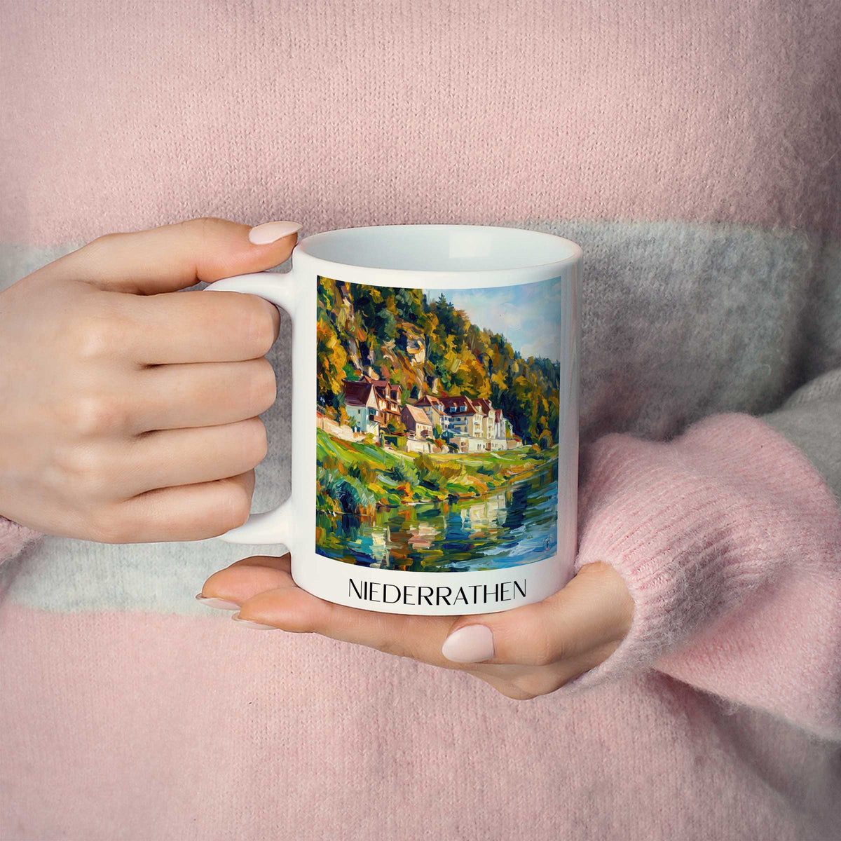 niederrathen-sächsische-schweiz-deutschland-kaffeebecher-oil-painting-oelgemaelde