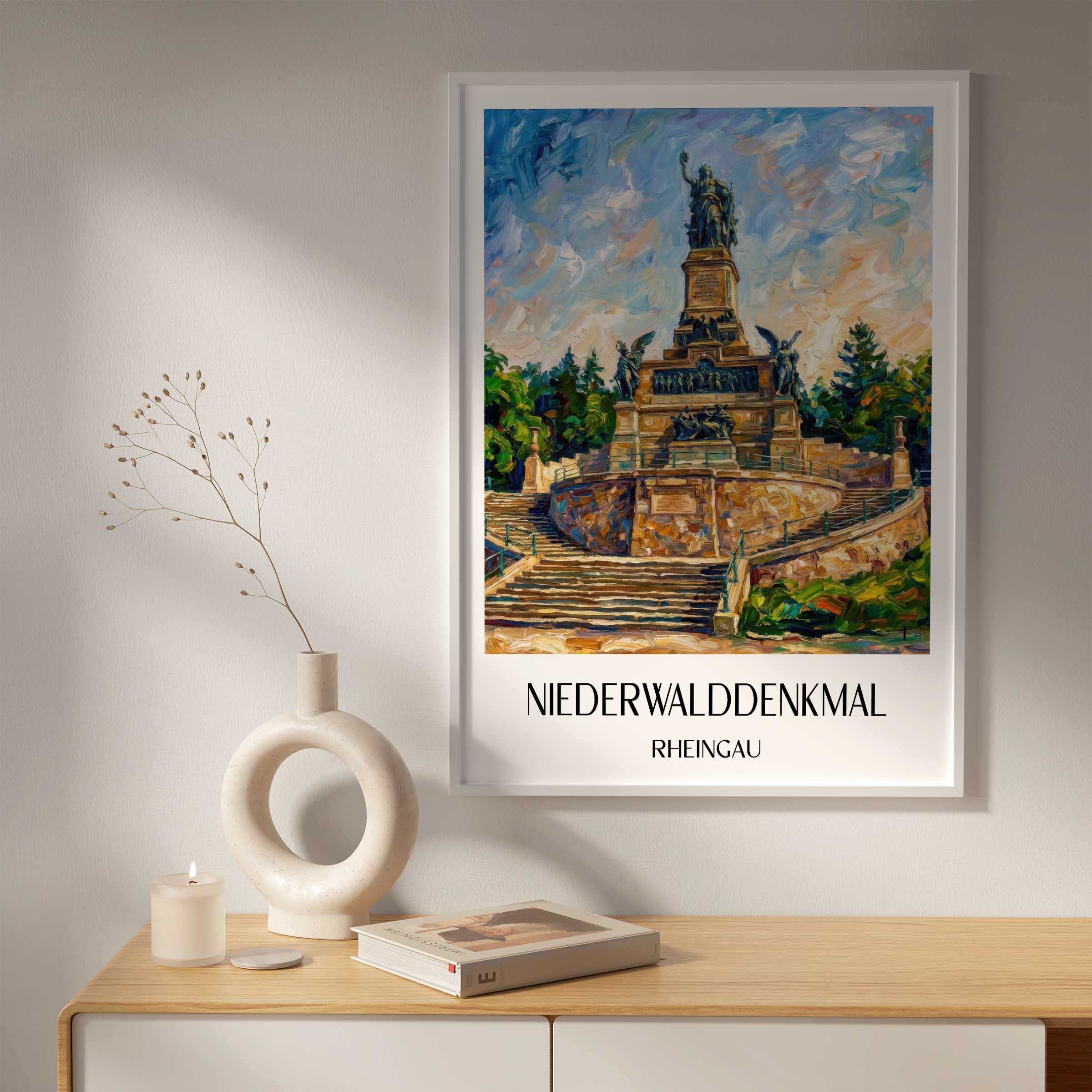 niederwalddenkmal-rheingau-deutschland-poster-oil-painting-oelgemaelde