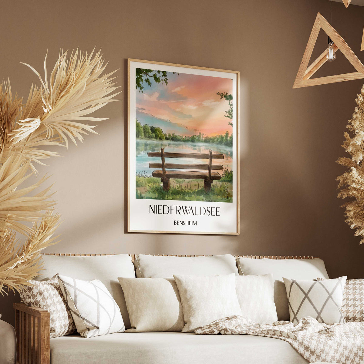 niederwaldsee-bensheim-deutschland-poster-aquarell