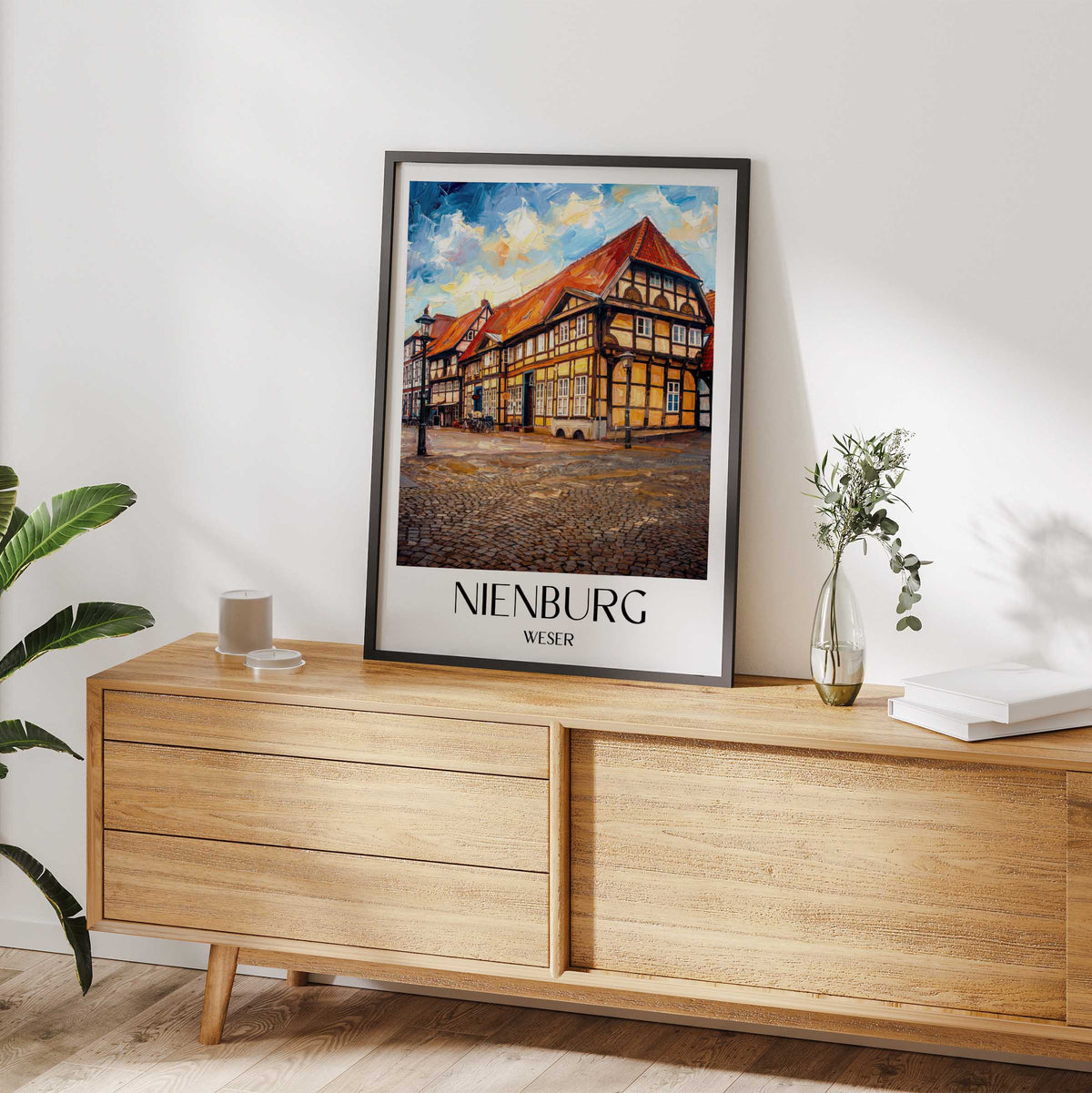 nienburg-weser-deutschland-poster-oil-painting-oelgemaelde