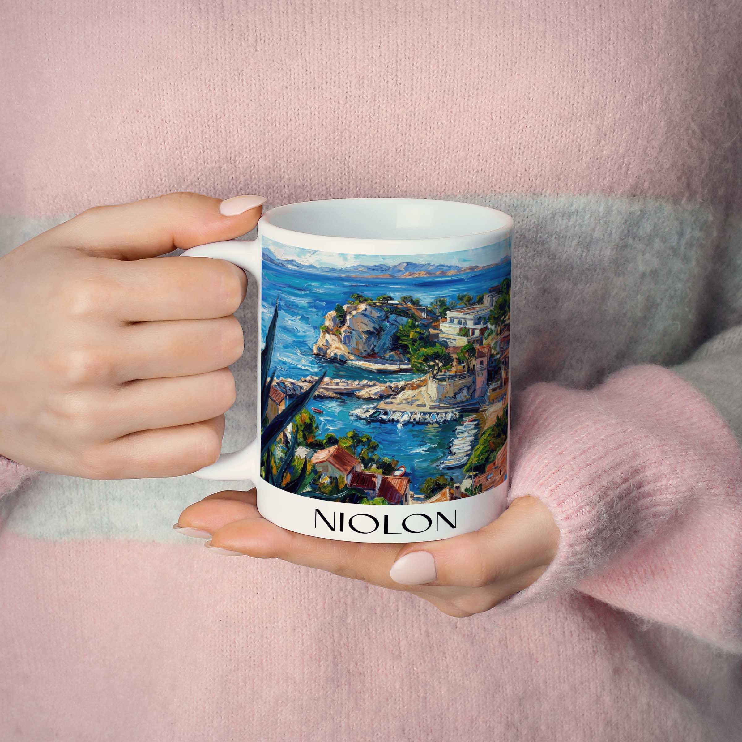 niolon-côte-bleue-frankreich-kaffeebecher-oil-painting-oelgemaelde