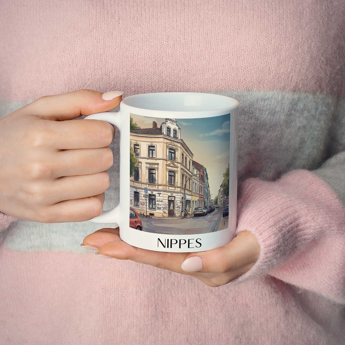 nippes-köln-deutschland-kaffeebecher-aquarell