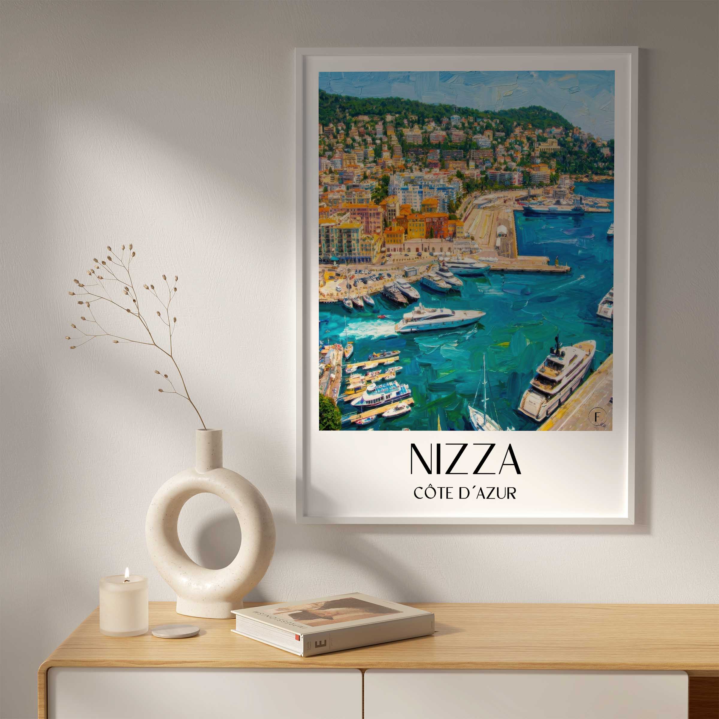 nizza-côte-d´azur-frankreich-poster-oil-painting-oelgemaelde