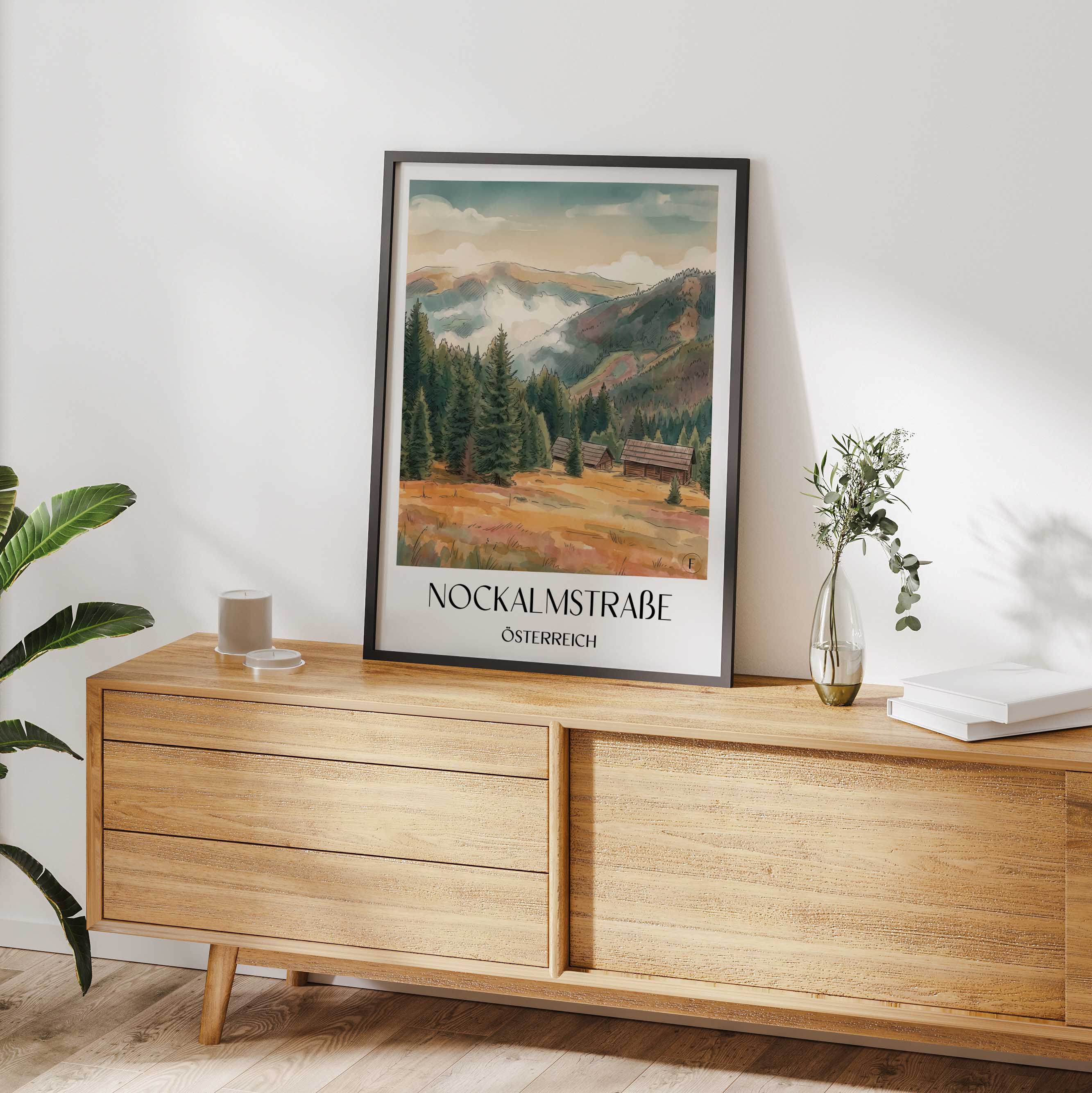 nockalmstraße-österreich-österreich-und-österreich-poster-aquarell
