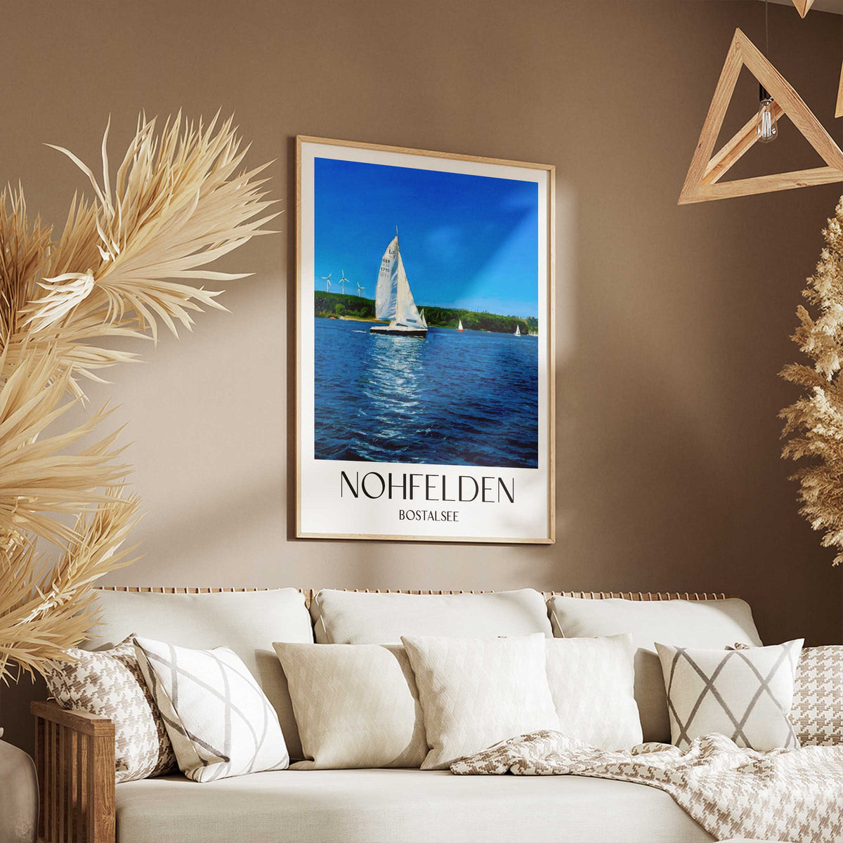nohfelden-bostalsee-deutschland-poster-oil-painting-oelgemaelde