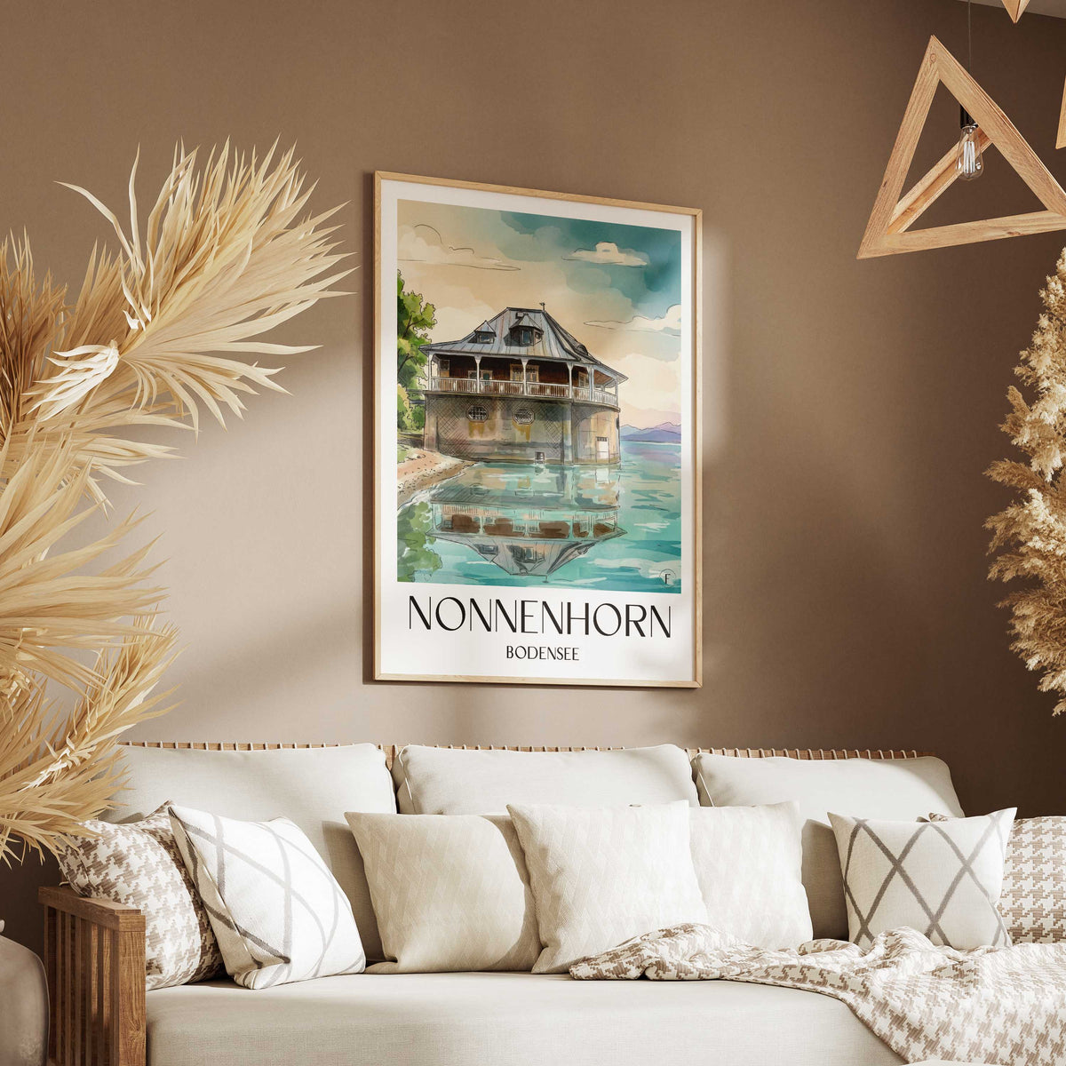 nonnenhorn-bodensee-deutschland-poster-aquarell