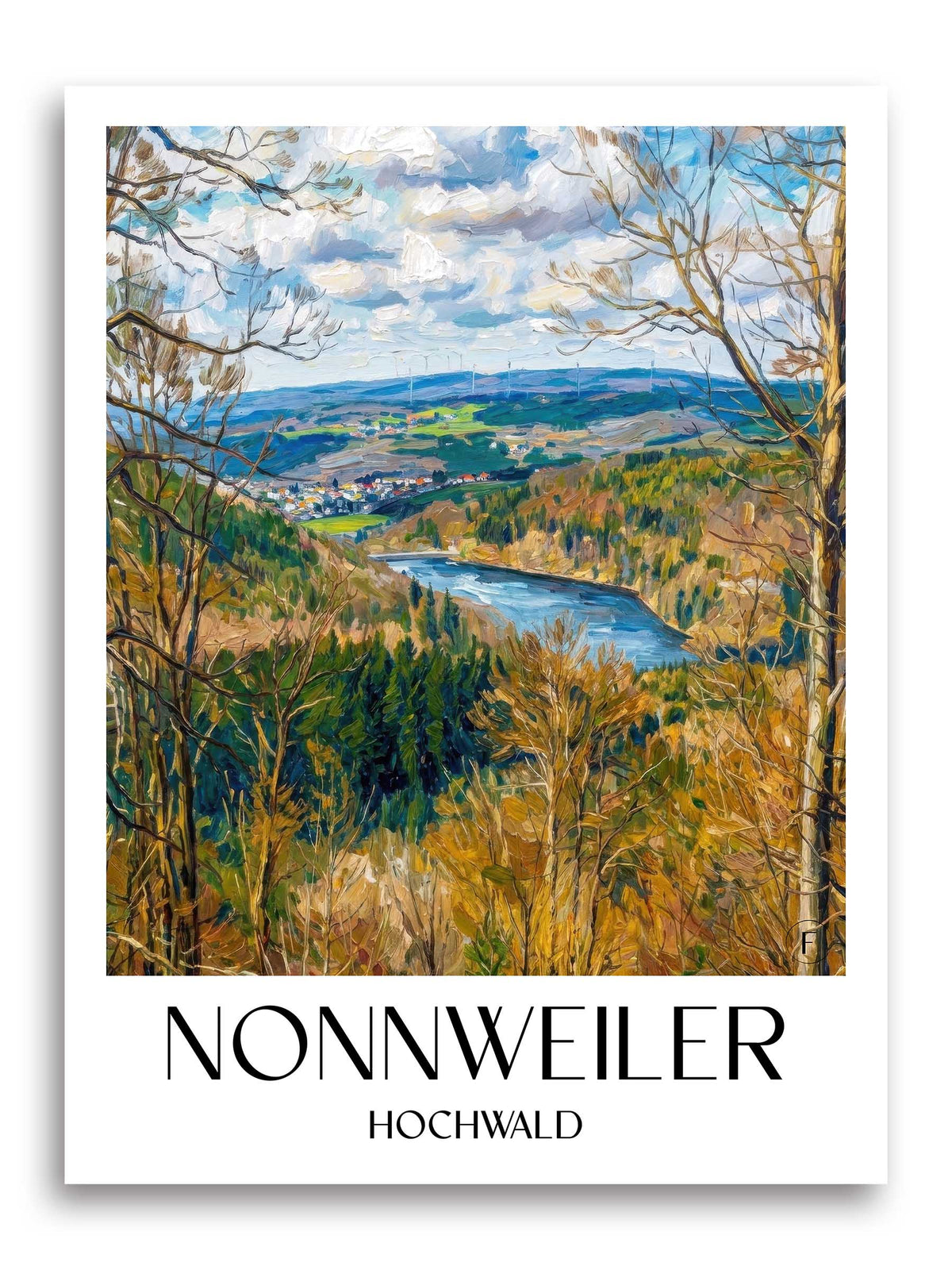 nonnweiler-hochwald-deutschland-poster-oil-painting-oelgemaelde