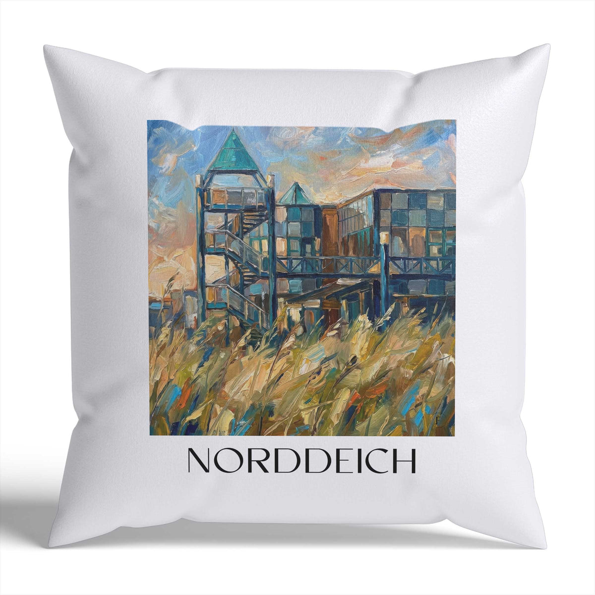 norddeich-ostfriesland-deutschland-kissenbezug-oil-painting-oelgemaelde