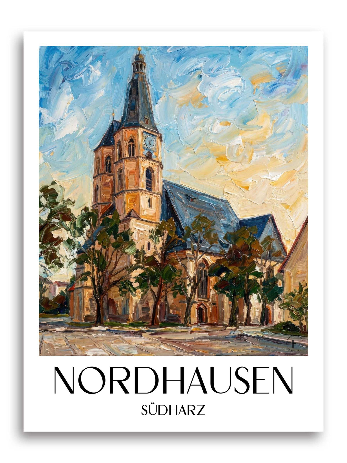 nordhausen-südharz-deutschland-poster-oil-painting-oelgemaelde
