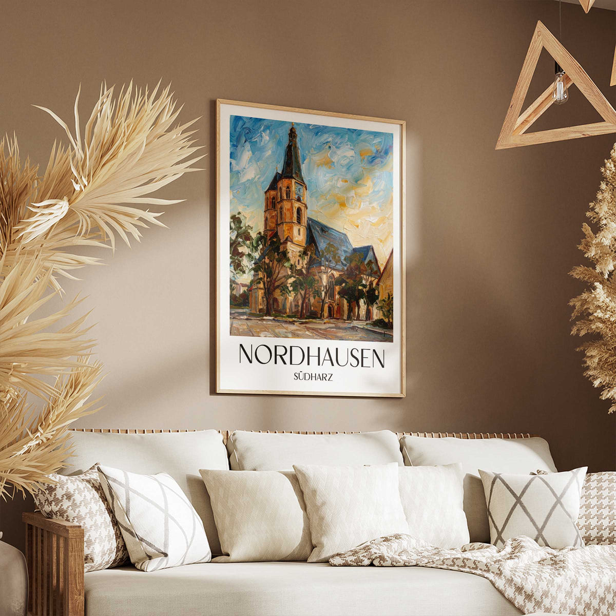 nordhausen-südharz-deutschland-poster-oil-painting-oelgemaelde