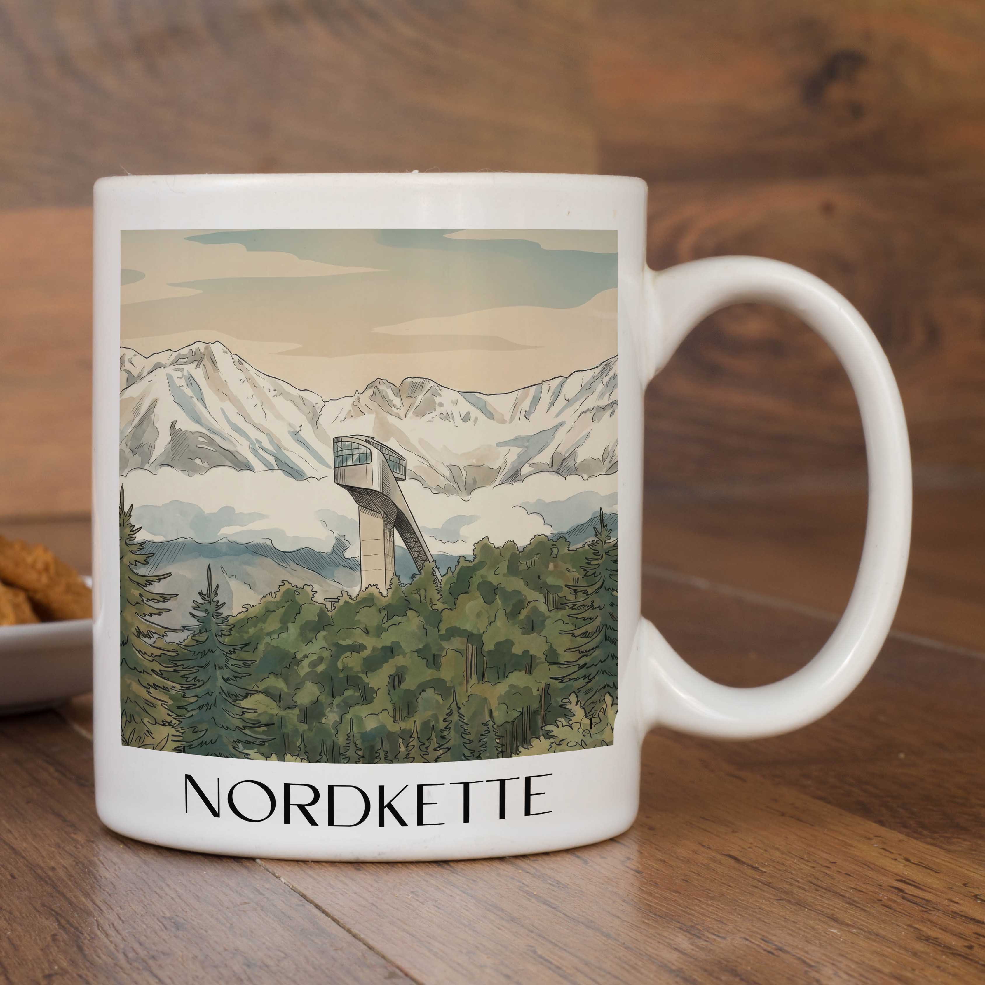 nordkette-innsbruck-österreich-kaffeebecher-aquarell