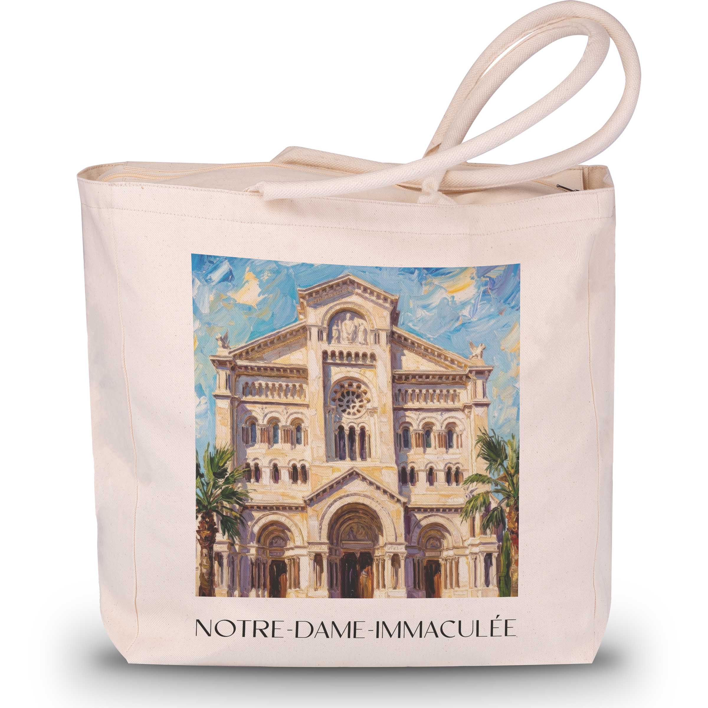 notre-dame-immaculée-monaco-monaco-einkaufstasche-oil-painting-oelgemaelde