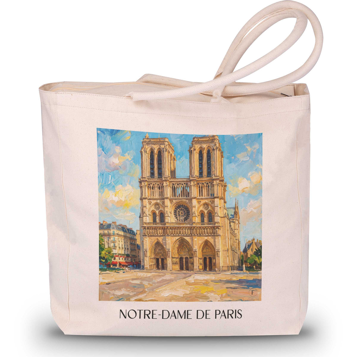 notre-dame--paris-frankreich-einkaufstasche-oil-painting-oelgemaelde
