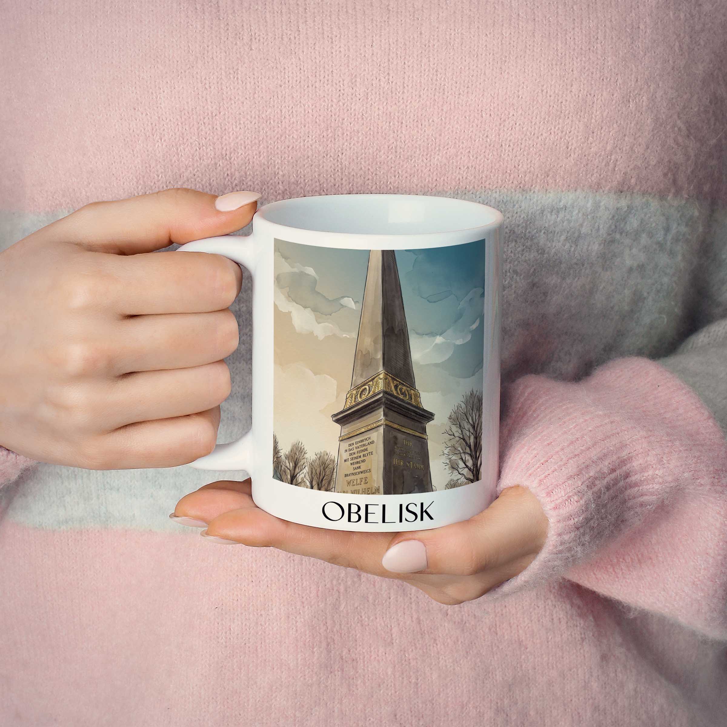 obelisk-braunschweig-deutschland-kaffeebecher-aquarell