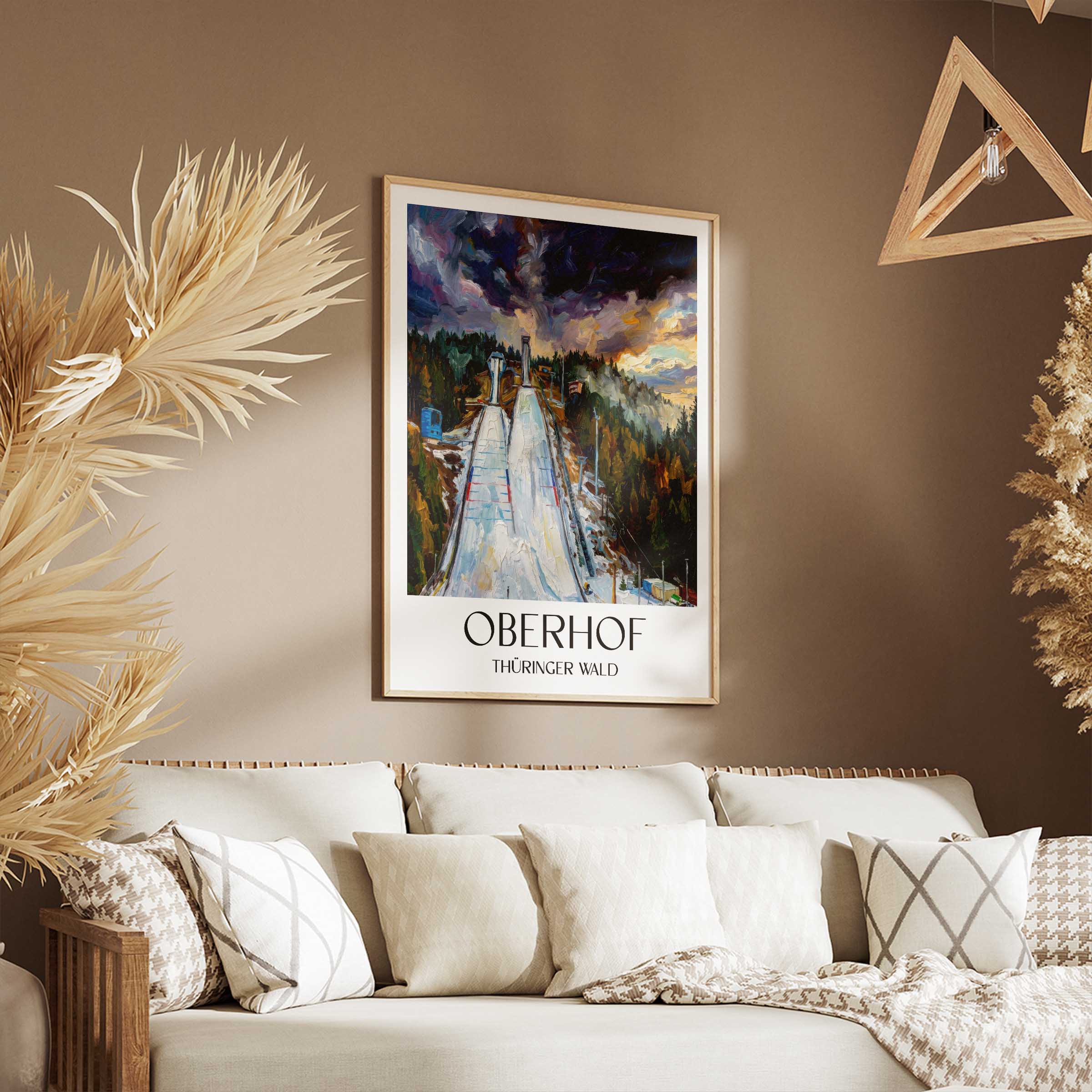 oberhof-thüringer-wald-deutschland-poster-oil-painting-oelgemaelde