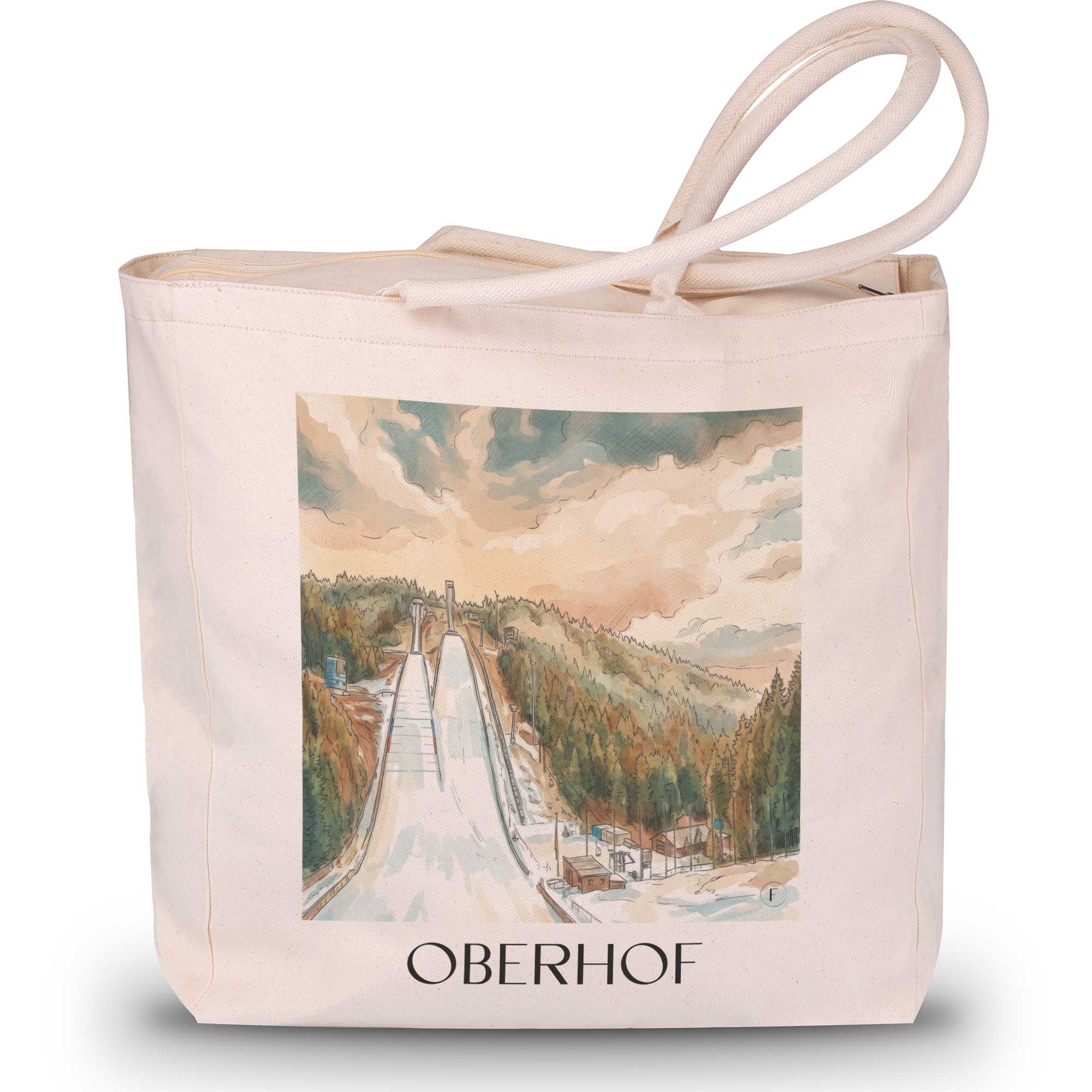 oberhof-thüringer-wald-deutschland-einkaufstasche-aquarell