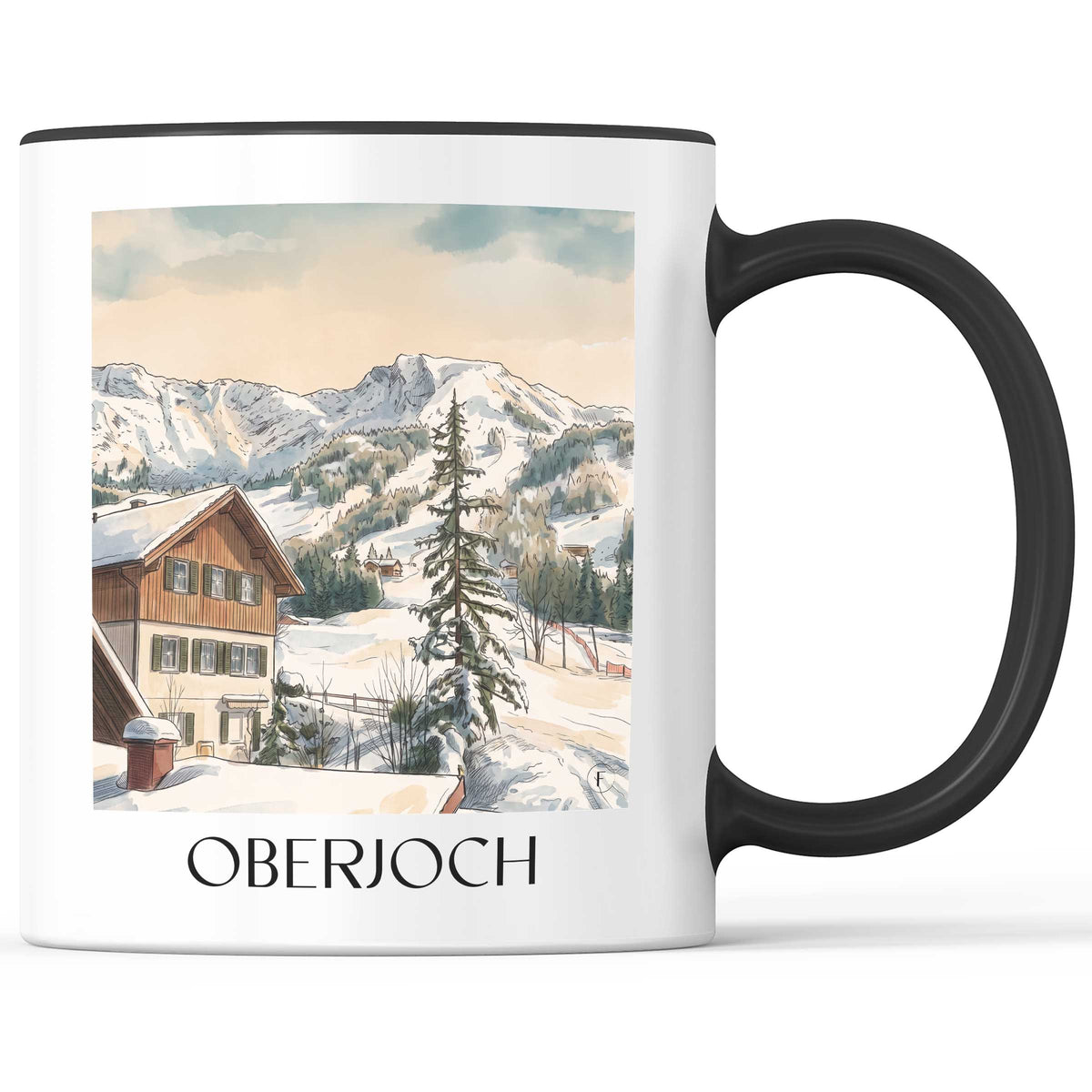 oberjoch-oberallgäu-deutschland-kaffeebecher-aquarell