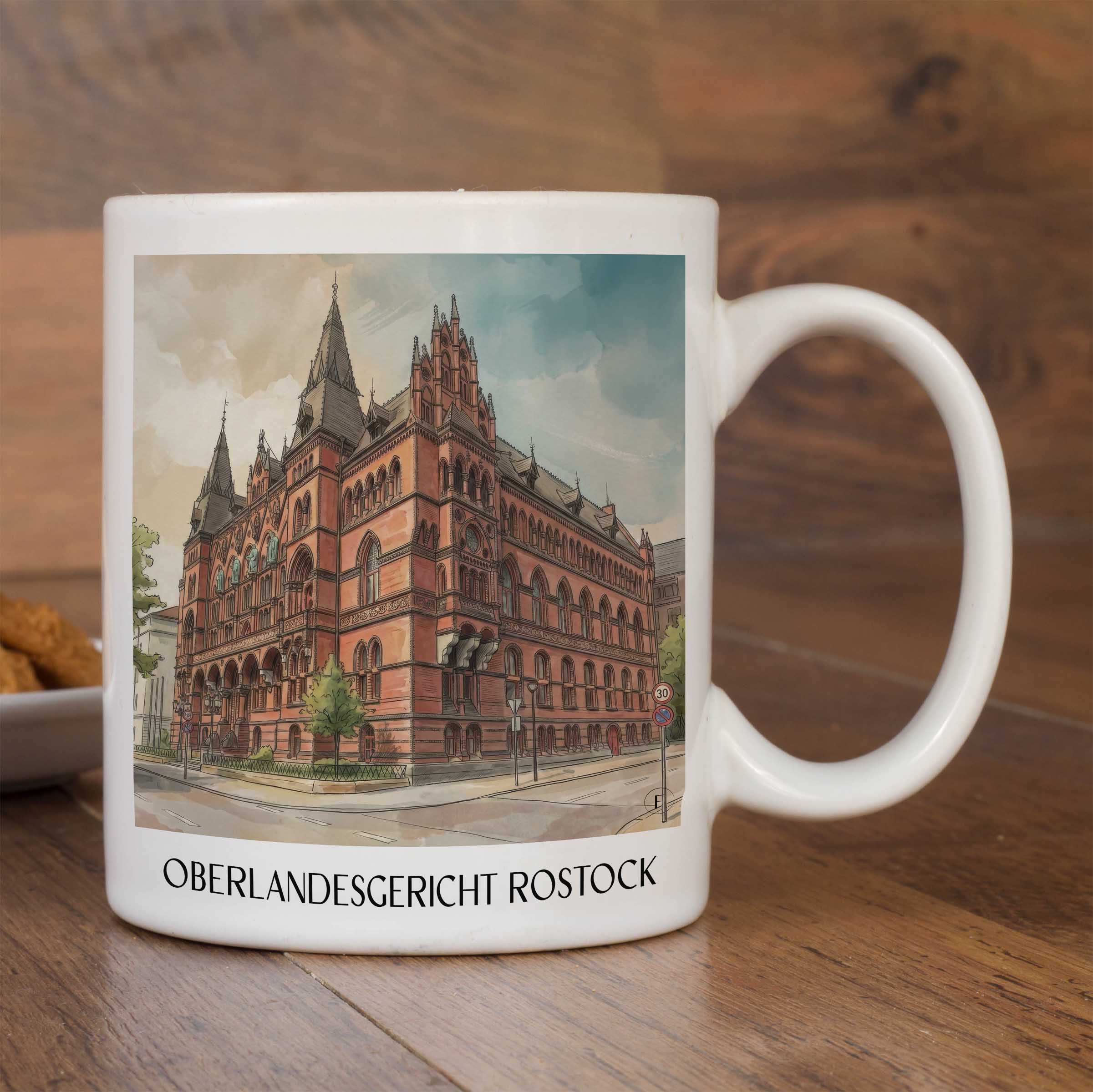 oberlandesgericht-rostock-deutschland-kaffeebecher-aquarell