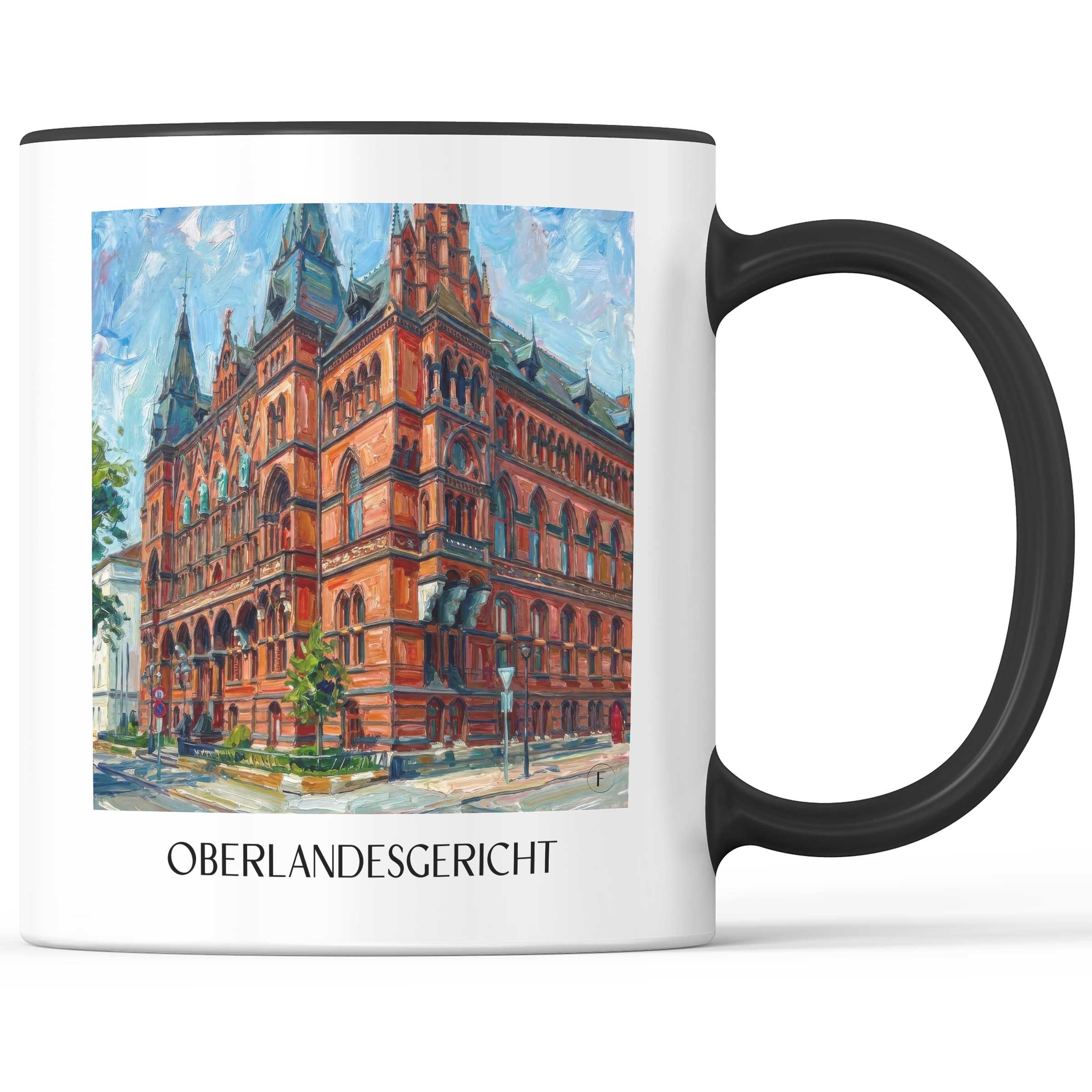 oberlandesgericht-rostock-deutschland-kaffeebecher-oil-painting-oelgemaelde