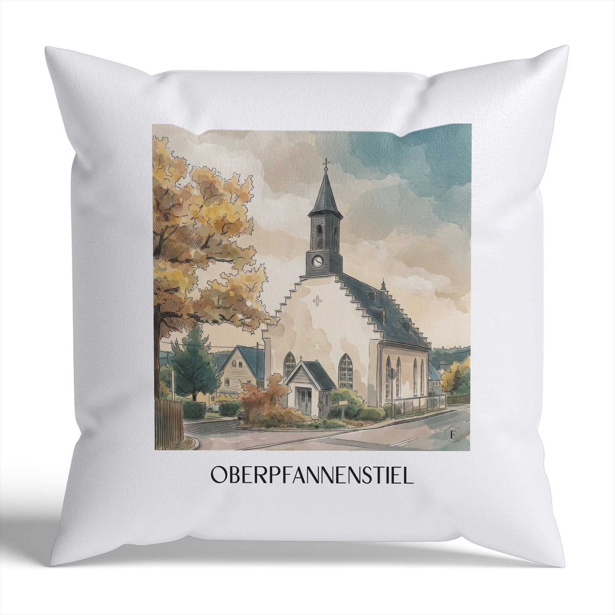 oberpfannenstiel-erzgebirge-deutschland-kissenbezug-aquarell
