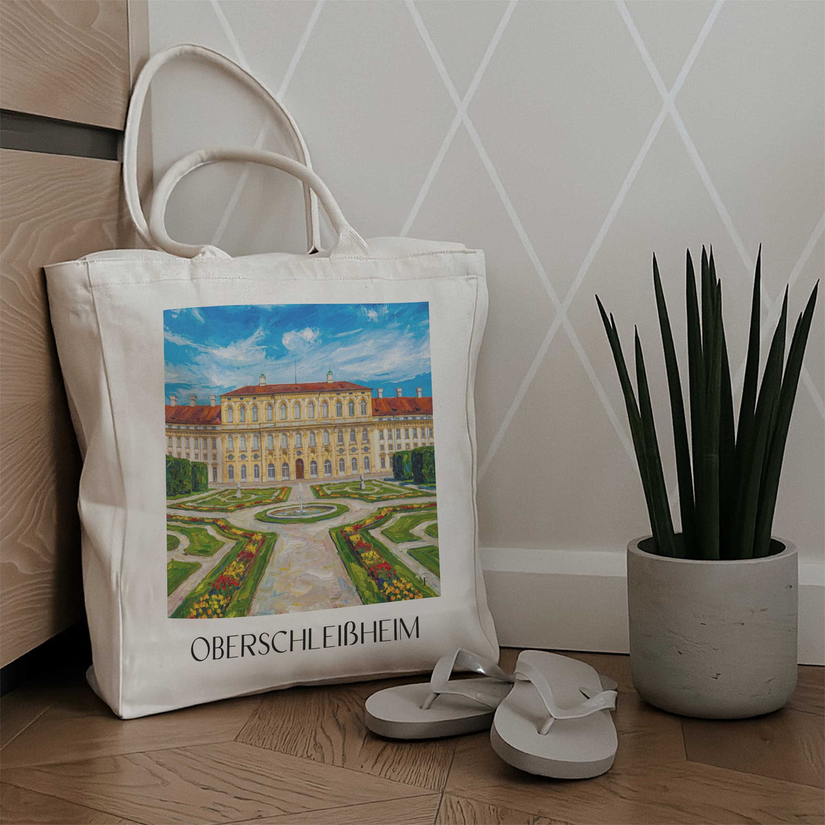 oberschleißheim-bayern-deutschland-einkaufstasche-oil-painting-oelgemaelde