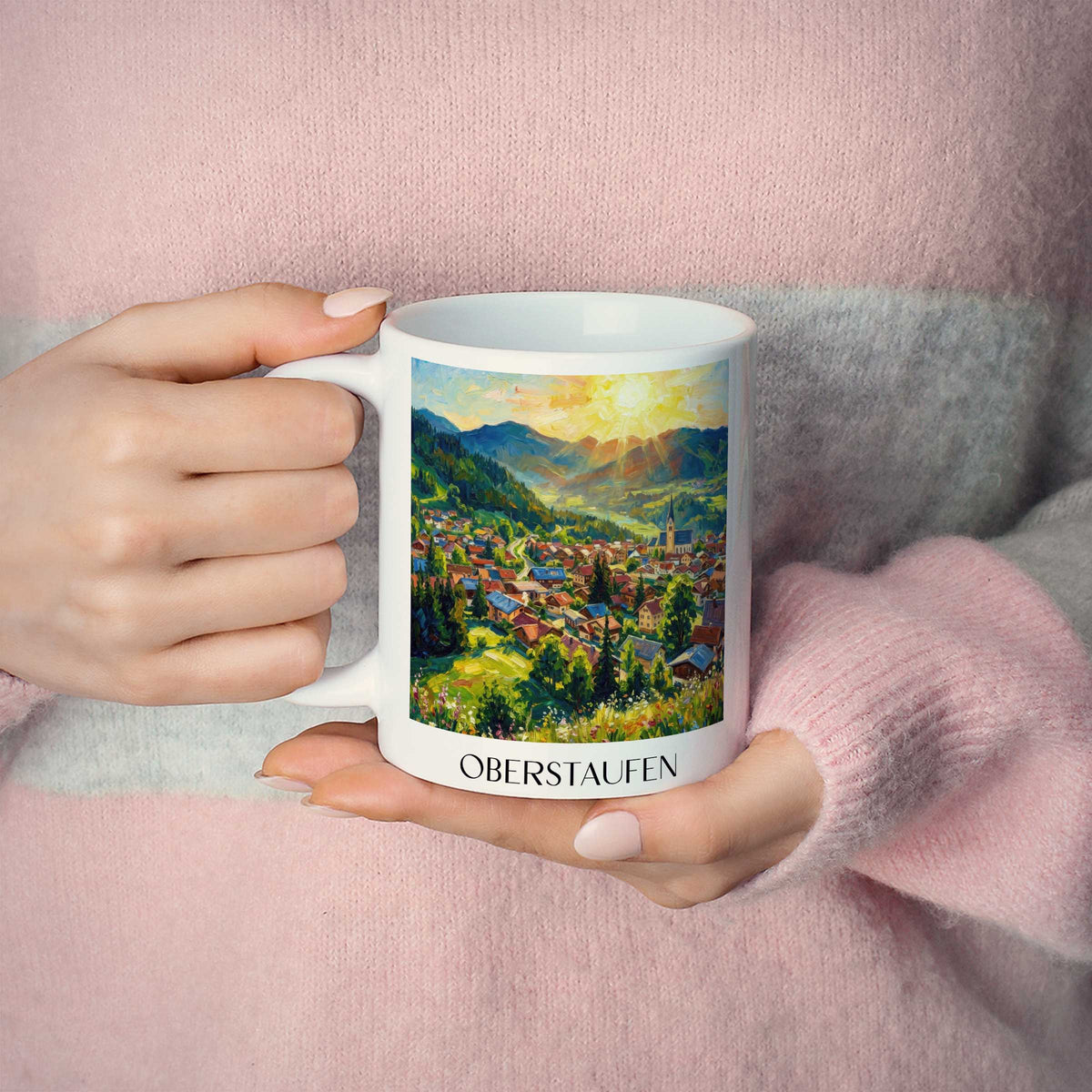 oberstaufen-oberallgäu-deutschland-kaffeebecher-oil-painting-oelgemaelde
