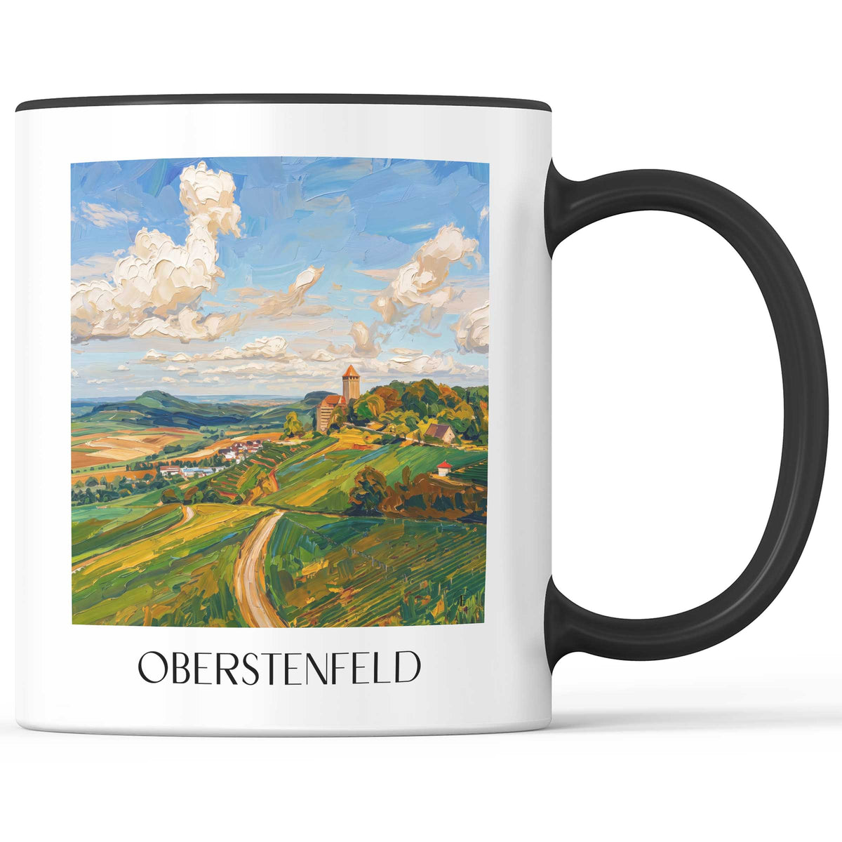 oberstenfeld-baden-württemberg-deutschland-kaffeebecher-oil-painting-oelgemaelde