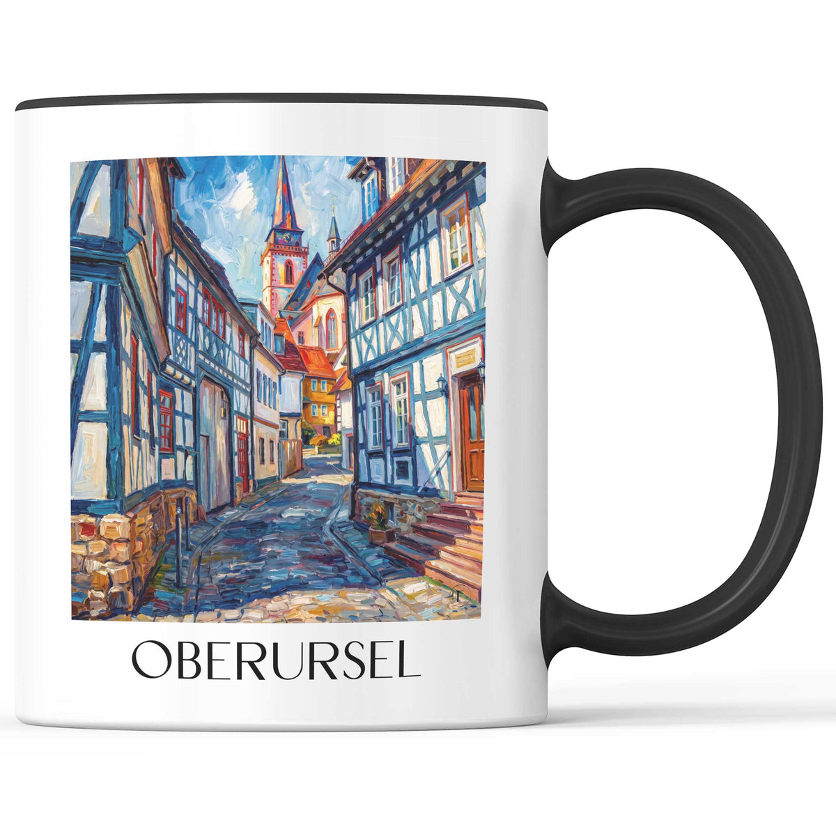 oberursel-taunus-deutschland-kaffeebecher-oil-painting-oelgemaelde