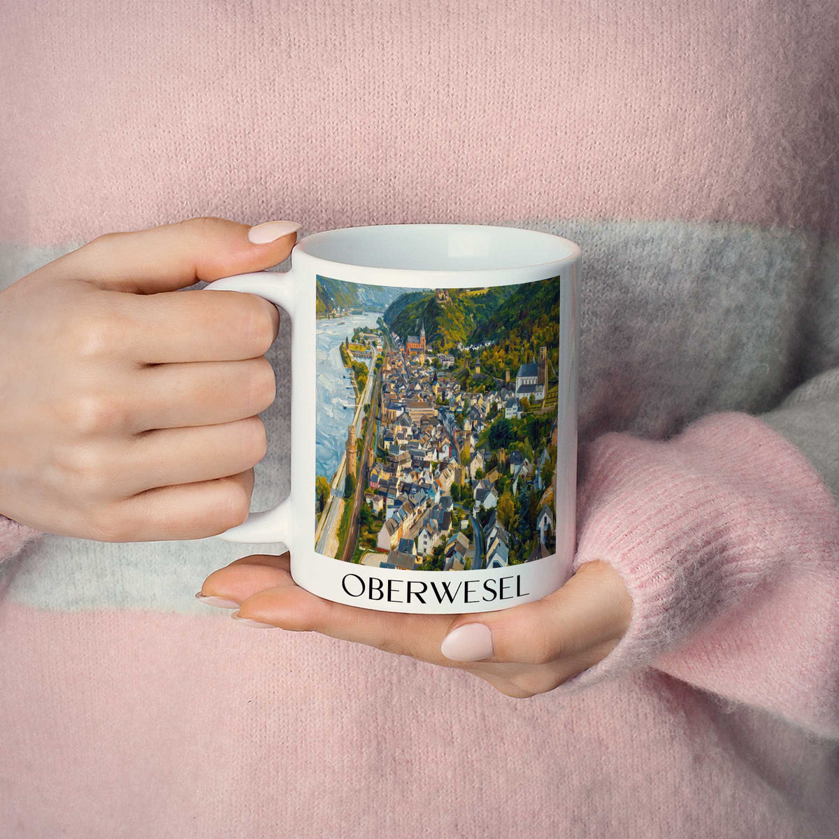 oberwesel-mittelrheintal-deutschland-kaffeebecher-oil-painting-oelgemaelde