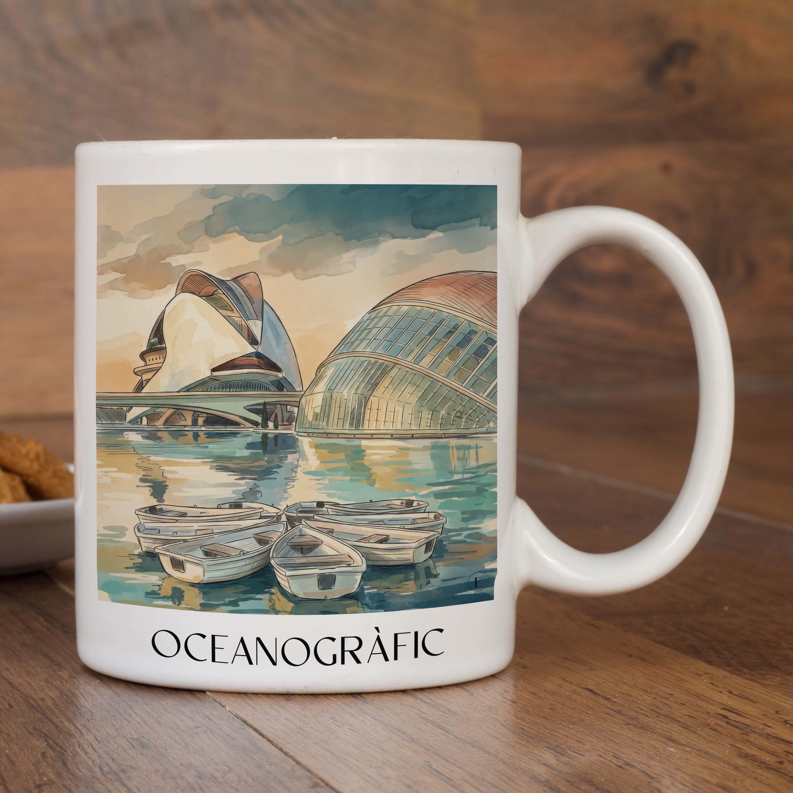 oceanogràfic-(valencia)-valencia-spanien-kaffeebecher-aquarell