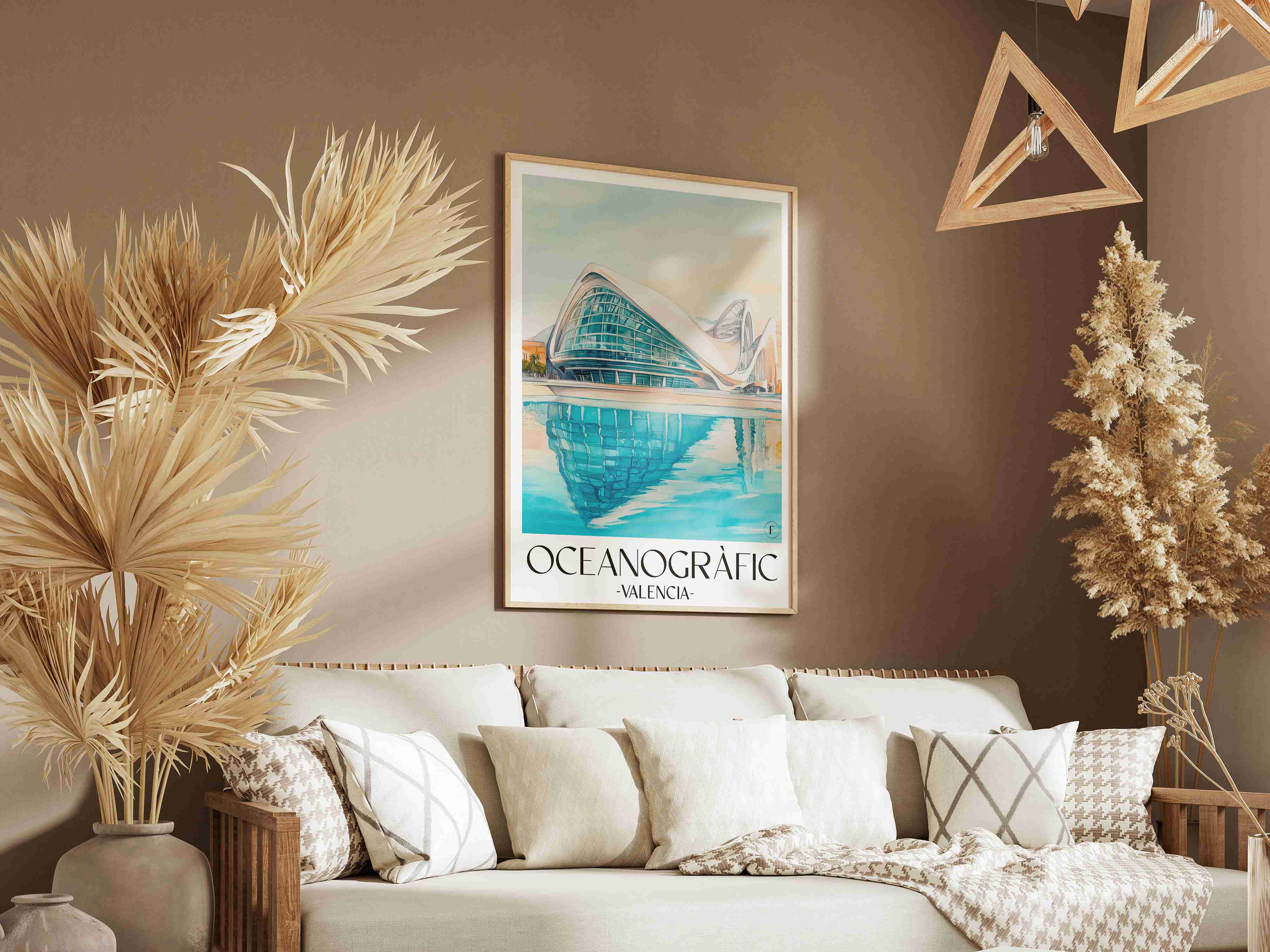 oceanogràfic-(valencia)-valencia-spanien-poster-aquarell