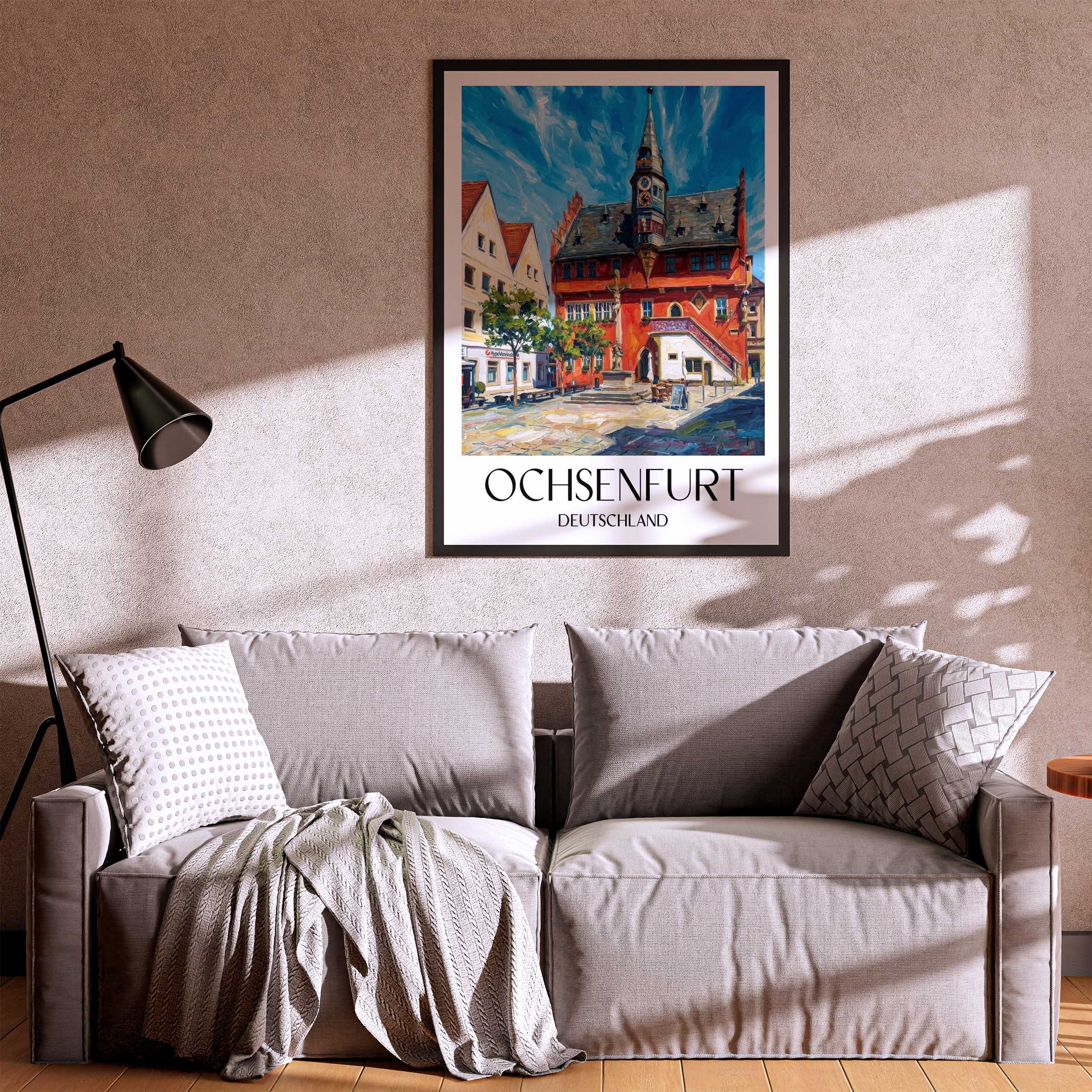 ochsenfurt-deutschland-poster-oil-painting-oelgemaelde