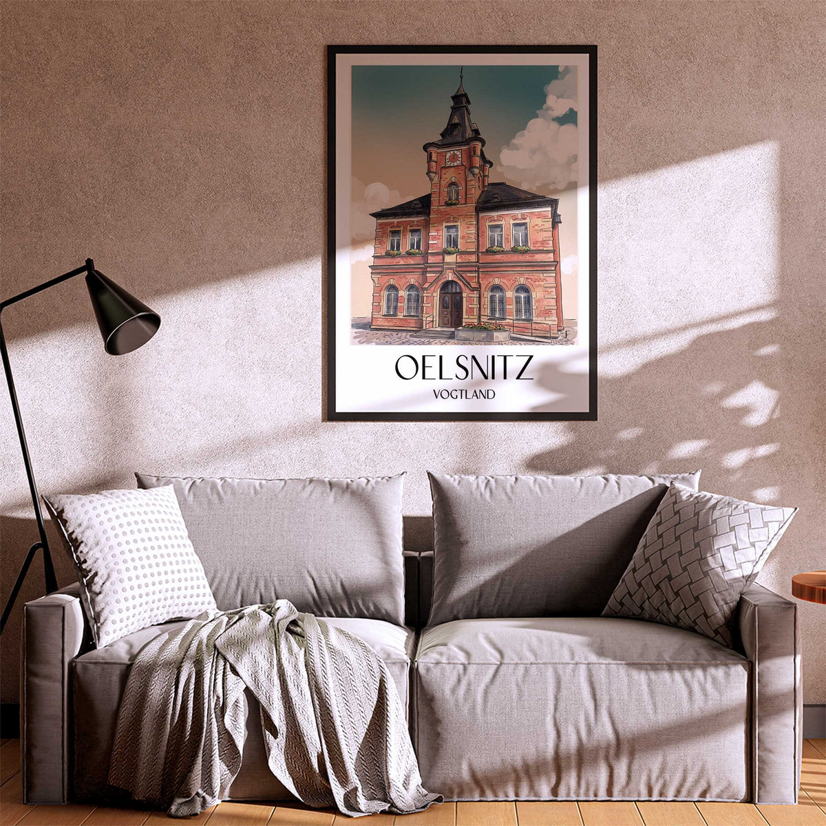 oelsnitz-vogtland-deutschland-poster-aquarell
