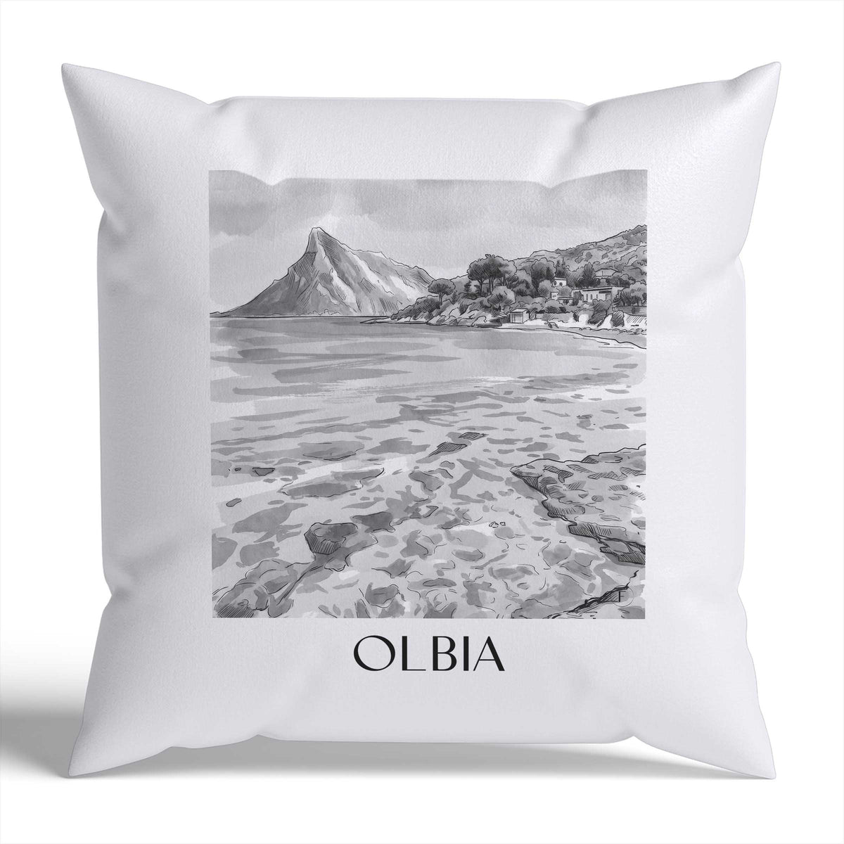 olbia-italien-italien-kissenbezug-aquarell-schwarz-weiss