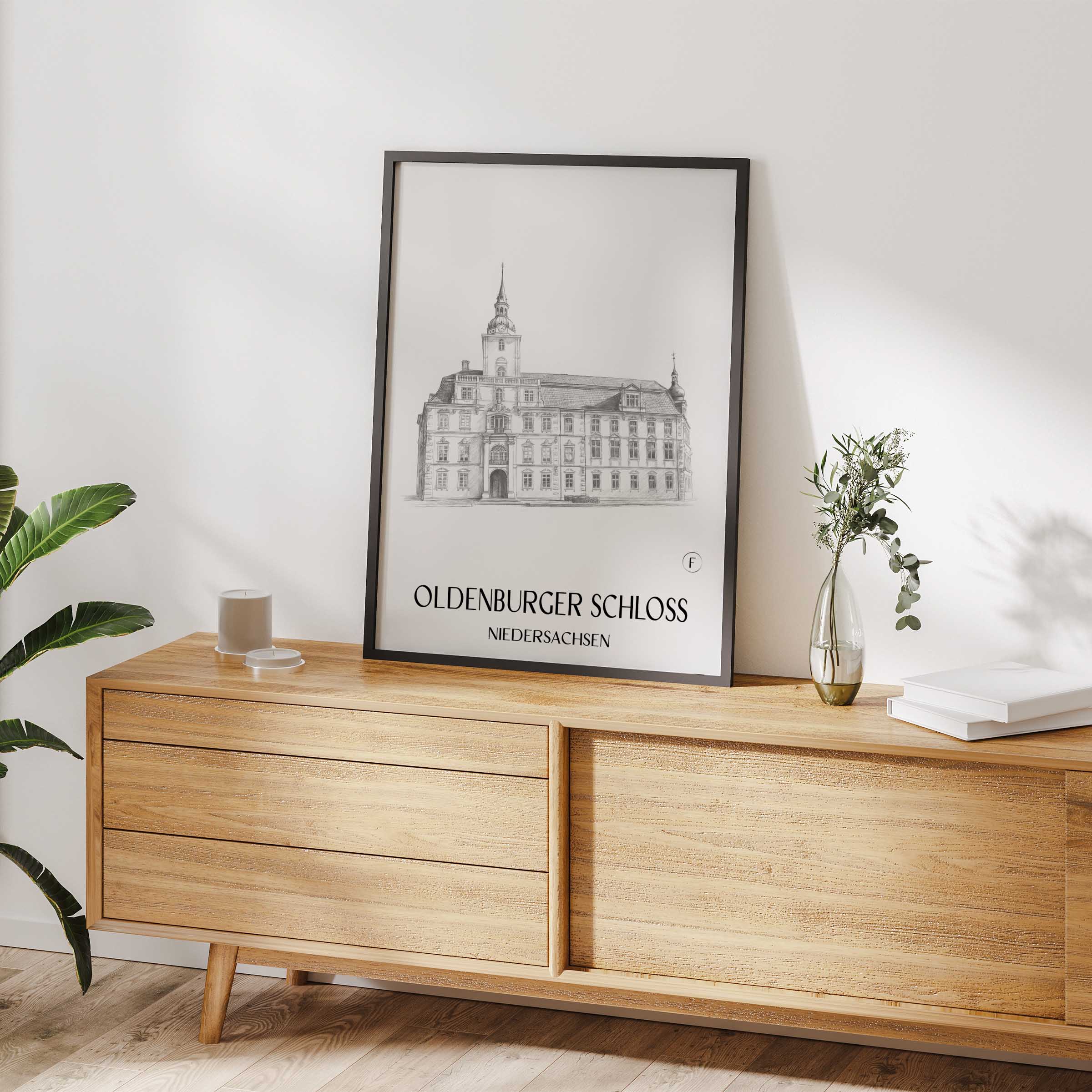 oldenburger-schloss-niedersachsen-deutschland-poster-bleistift-zeichnung-drawing