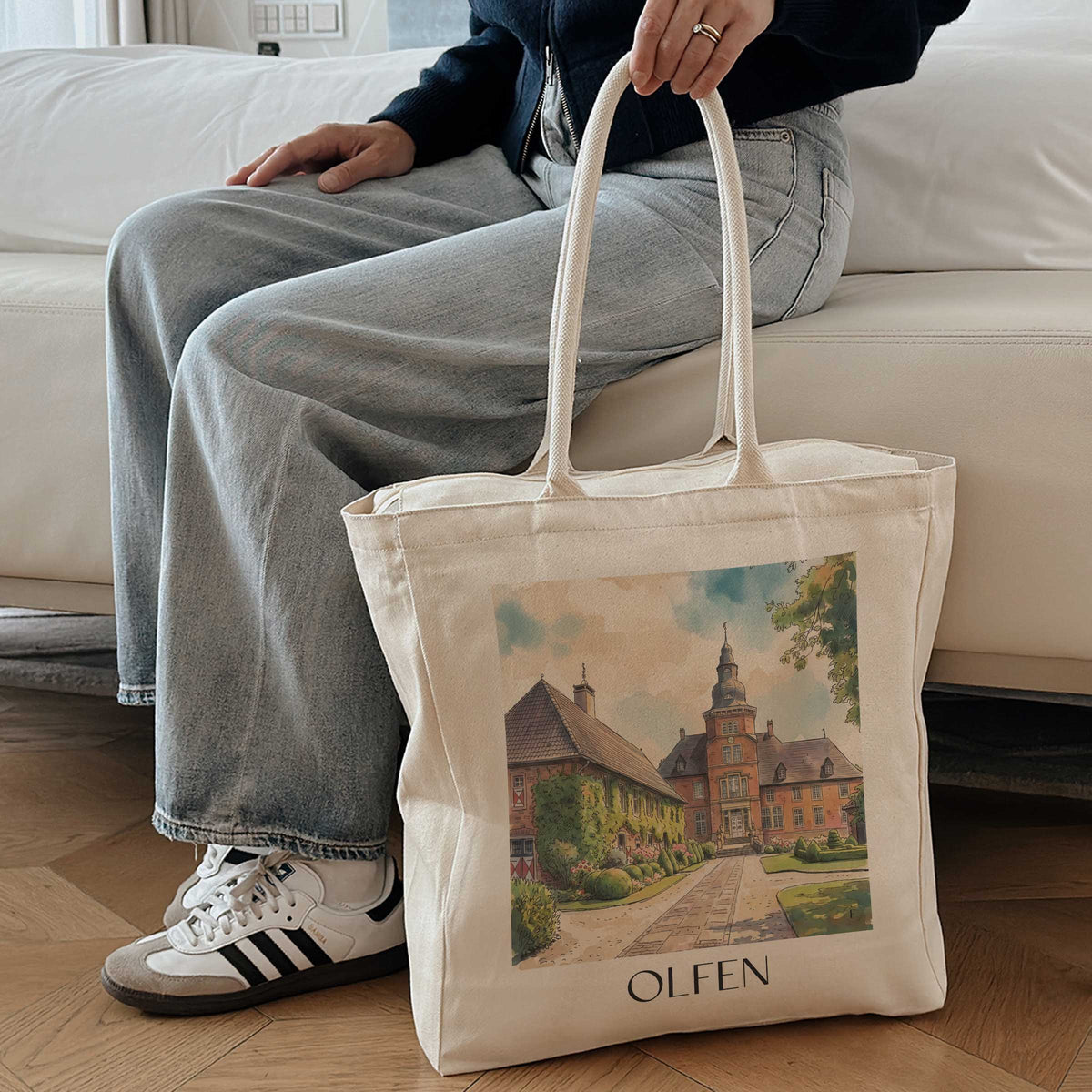 olfen-münsterland-deutschland-einkaufstasche-aquarell