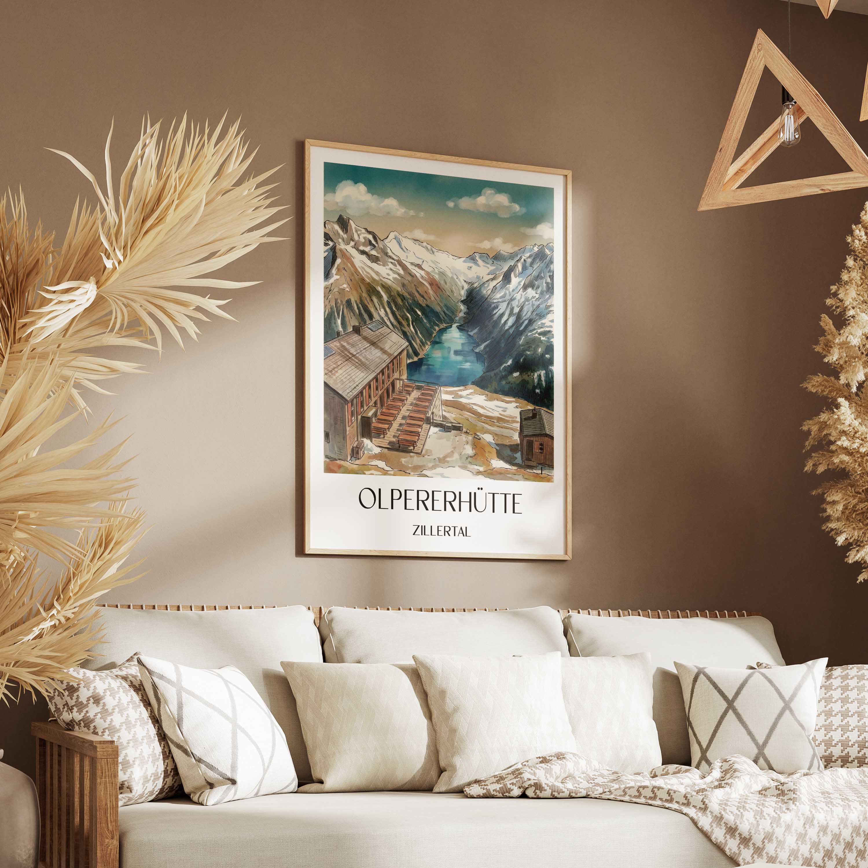 olpererhütte-zillertal-österreich-poster-aquarell
