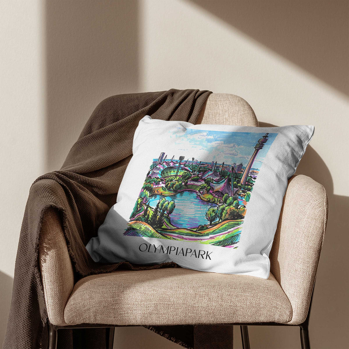 olympiapark-münchen-deutschland-kissenbezug-graffiti