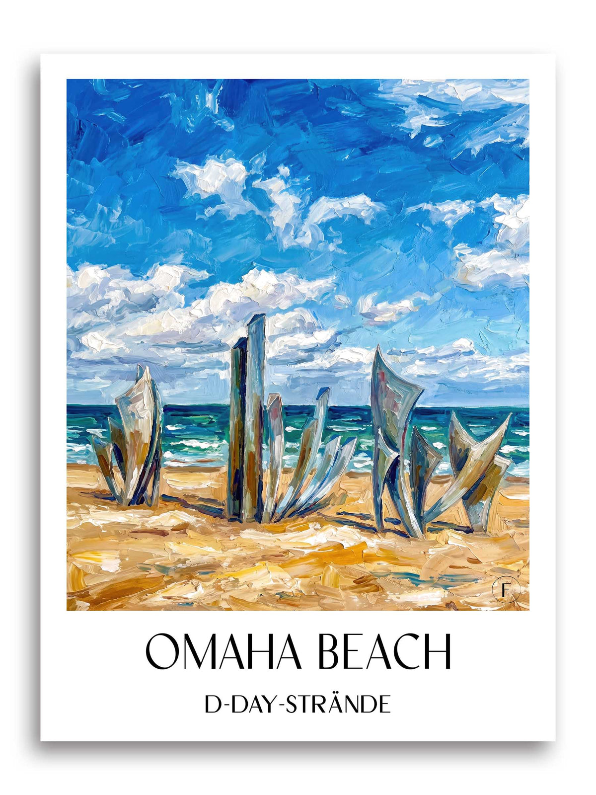 omaha-beach-d-day-strände-frankreich-poster-oil-painting-oelgemaelde