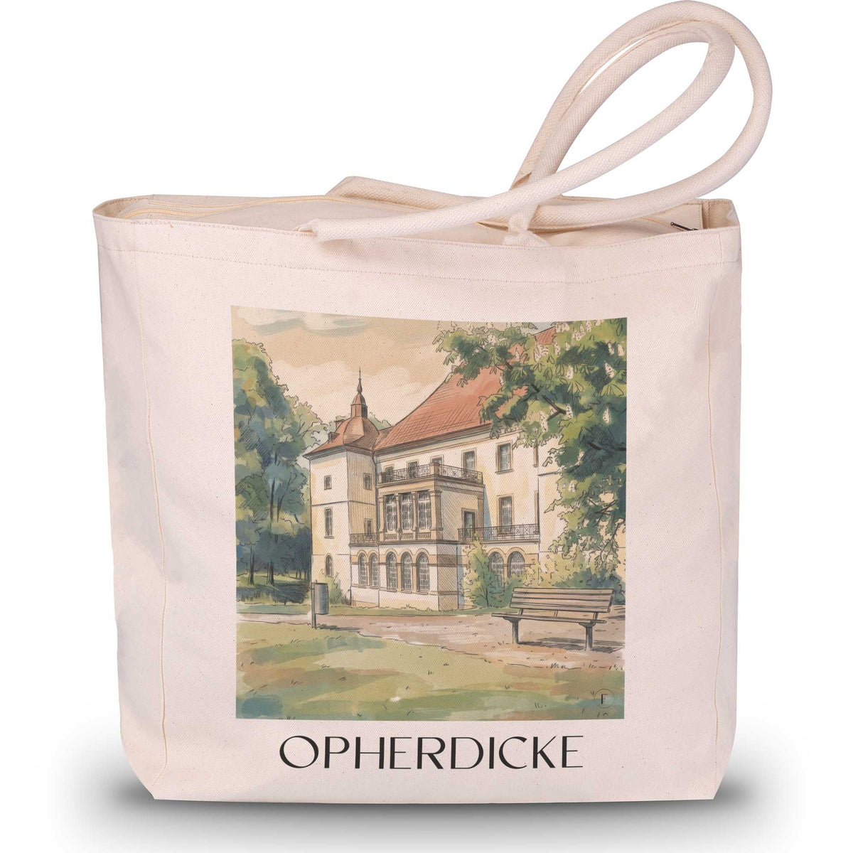 opherdicke-ruhrgebiet-deutschland-einkaufstasche-aquarell