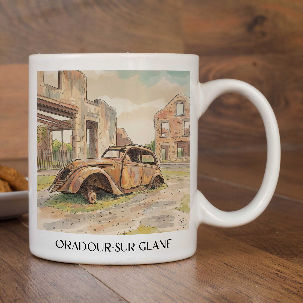 oradour-sur-glane-haute-vienne-frankreich-kaffeebecher-aquarell