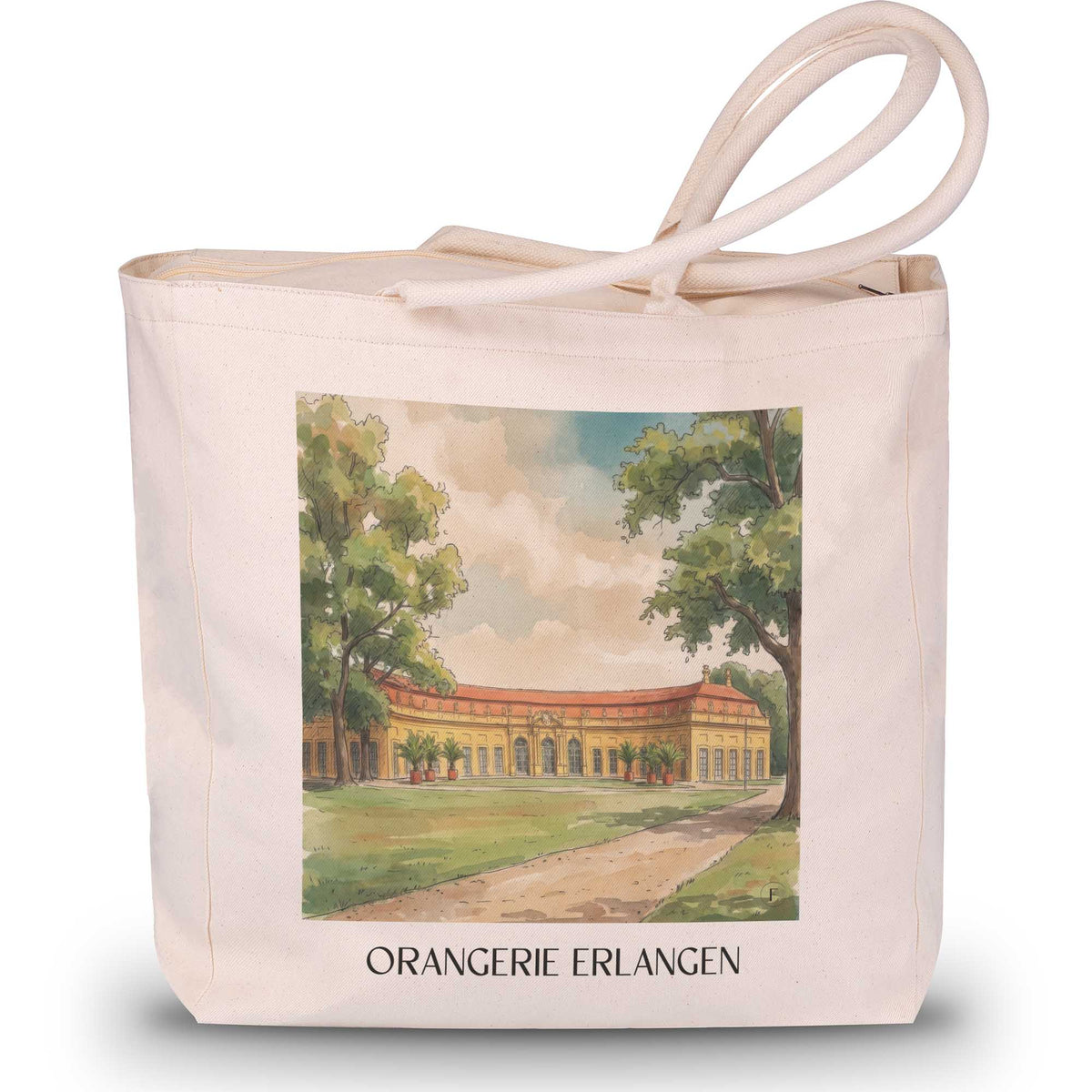 orangerie-erlangen-deutschland-einkaufstasche-aquarell
