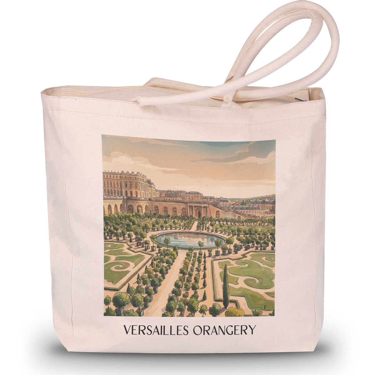 Orangerie de Versailles Shopping Tasche - Yvelines - Frankreich Tote Bag - Einkaufstasche im Aquarell Stil - favplace