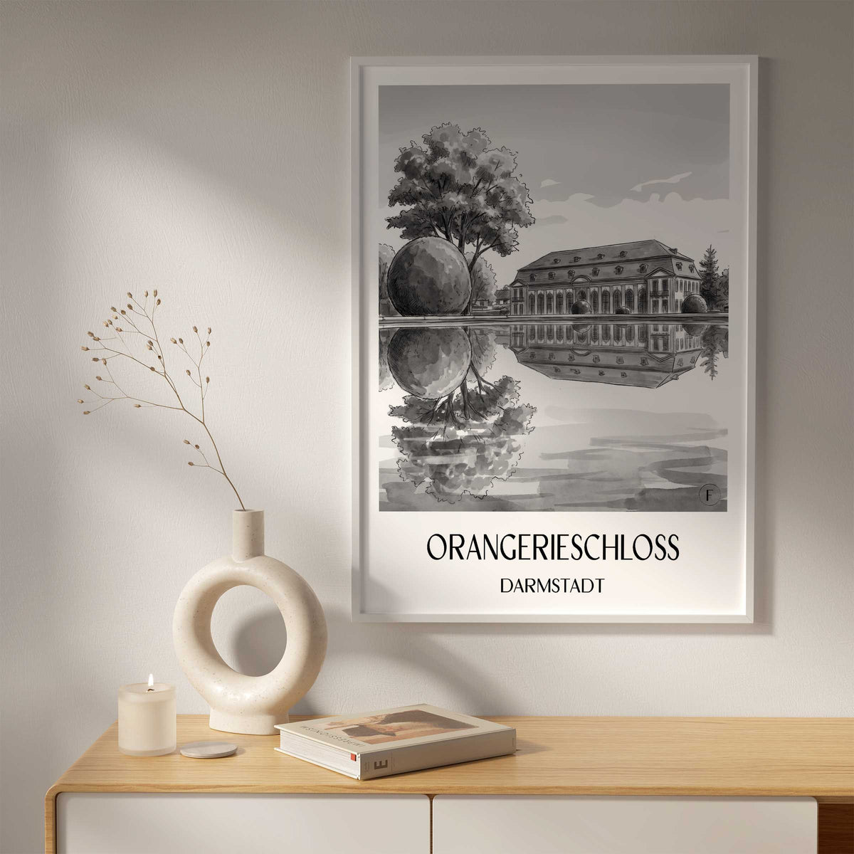 orangerieschloss-darmstadt-deutschland-poster-aquarell-schwarz-weiss