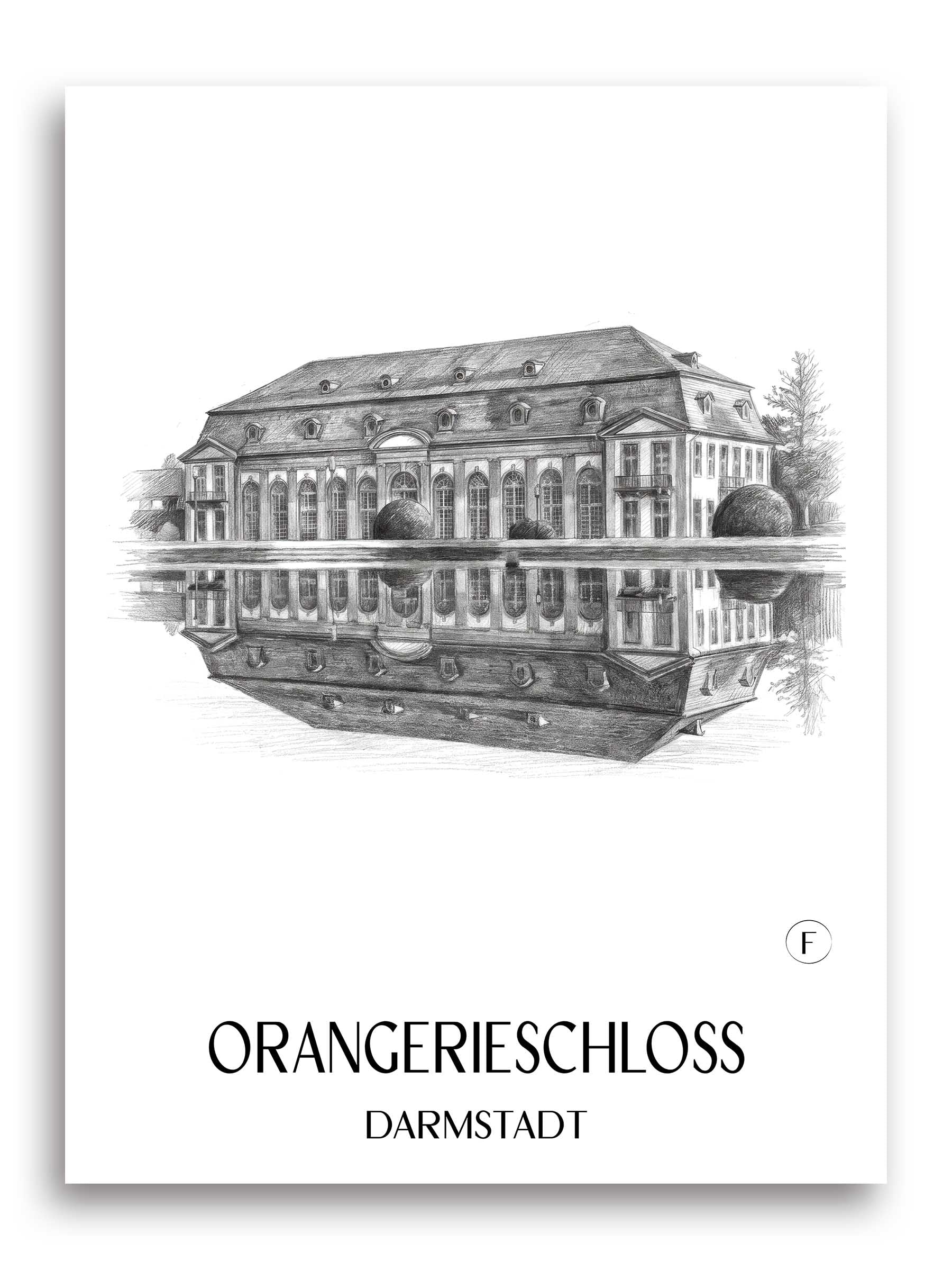 orangerieschloss-darmstadt-deutschland-poster-bleistift-zeichnung-drawing