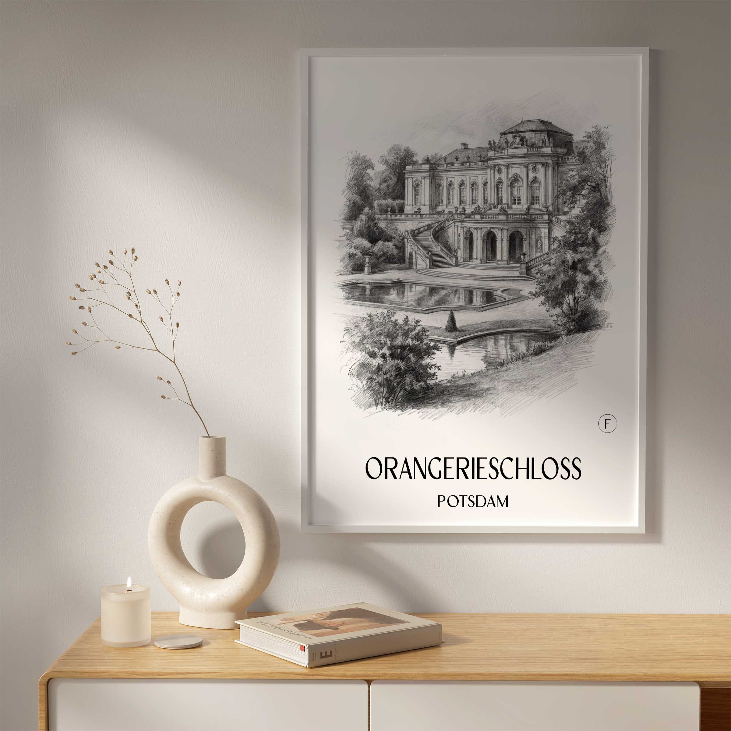 orangerieschloss-potsdam-deutschland-poster-bleistift-zeichnung-drawing