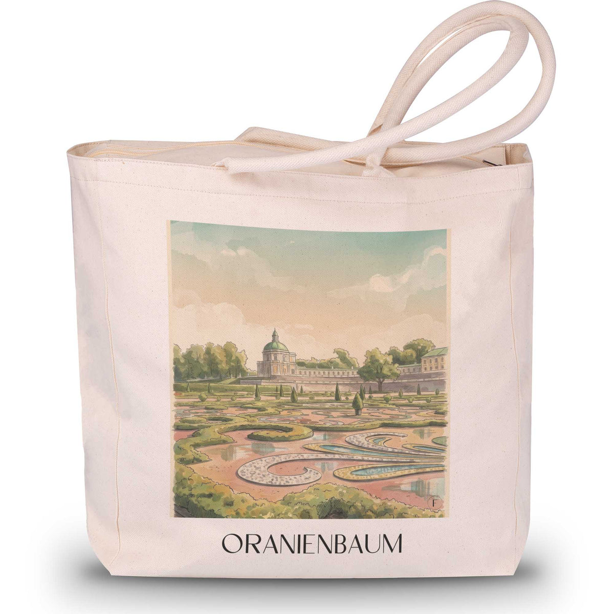 oranienbaum-dessau-deutschland-einkaufstasche-aquarell