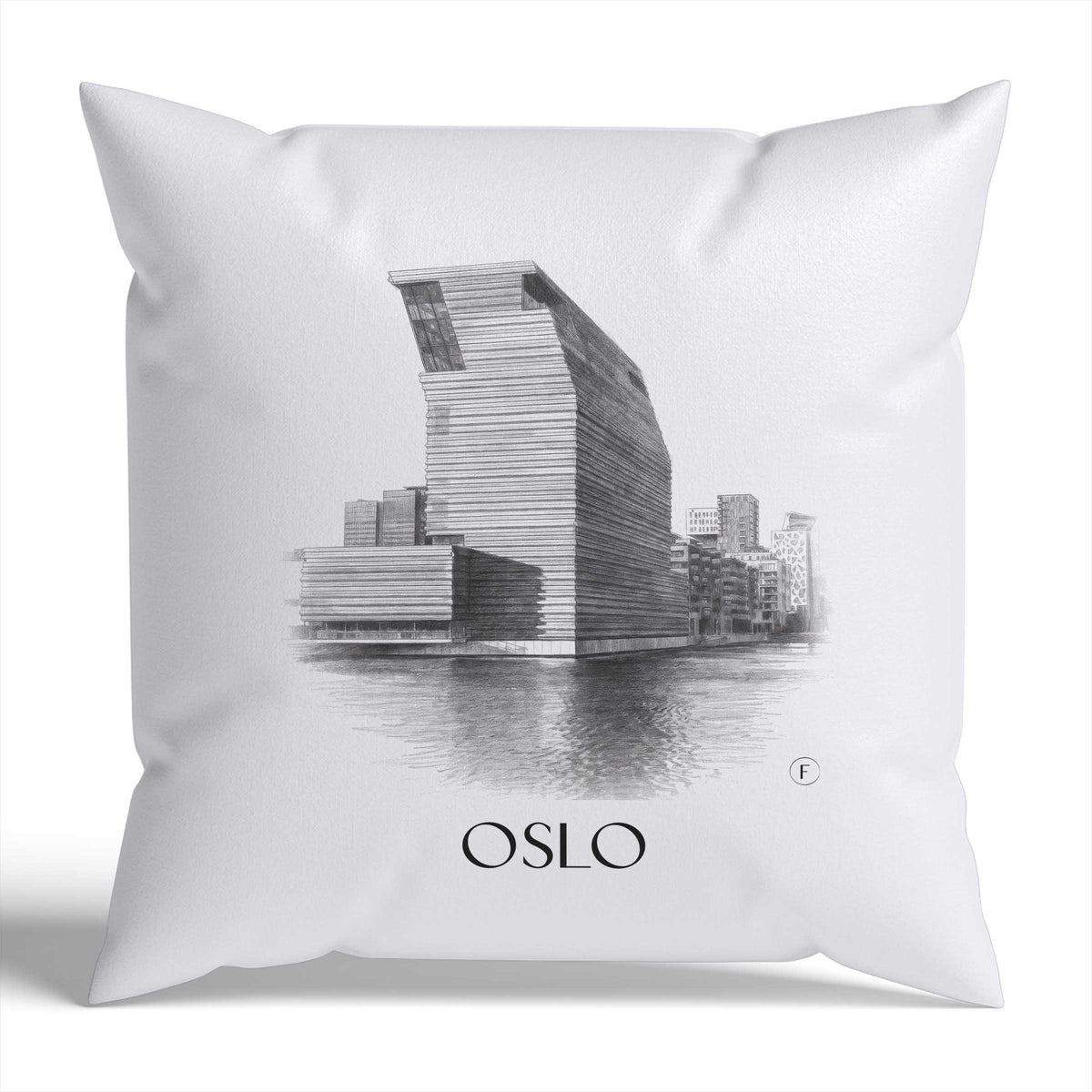 oslo-norwegen-norwegen-kissenbezug-bleistift-zeichnung-drawing