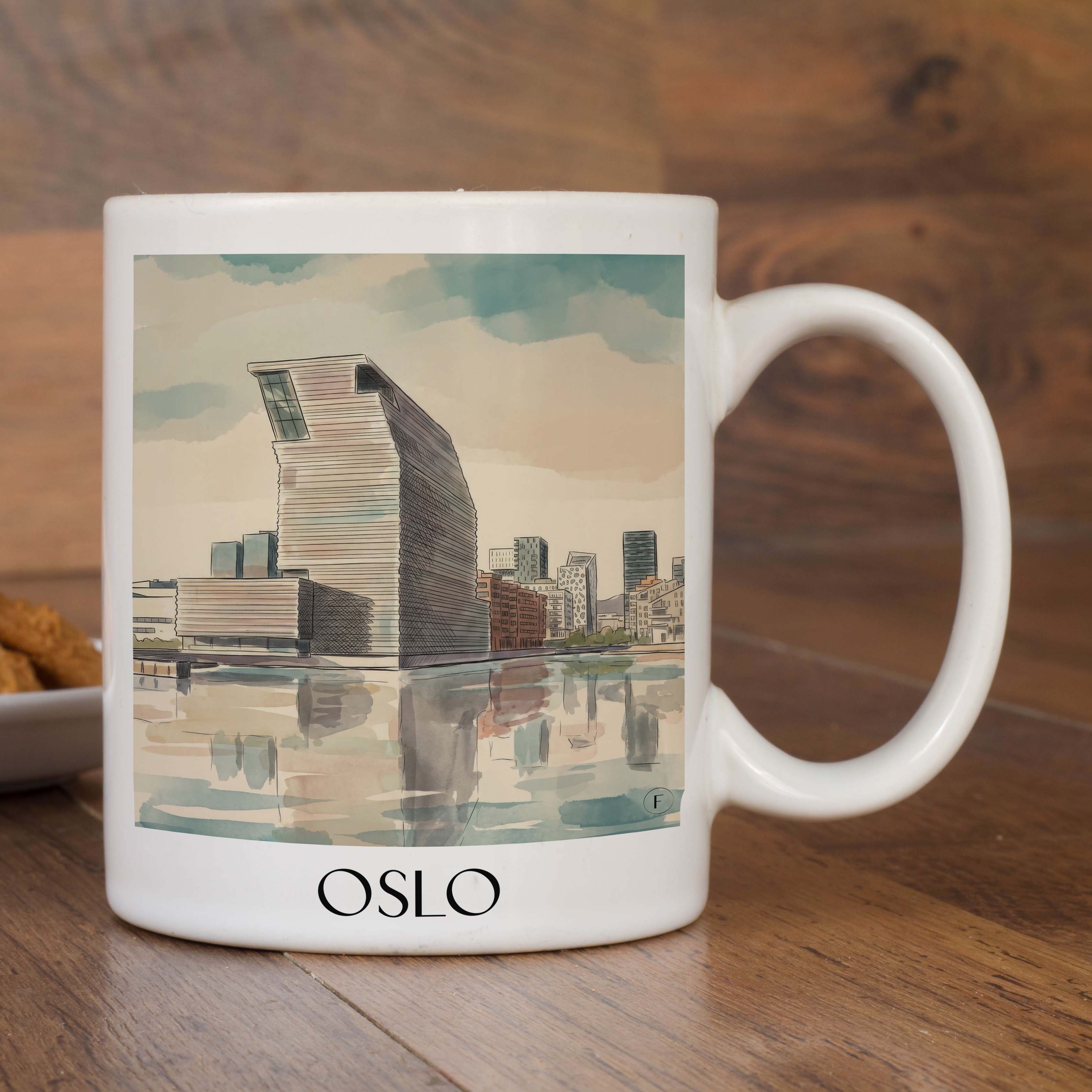 oslo-norwegen-kaffeebecher-aquarell